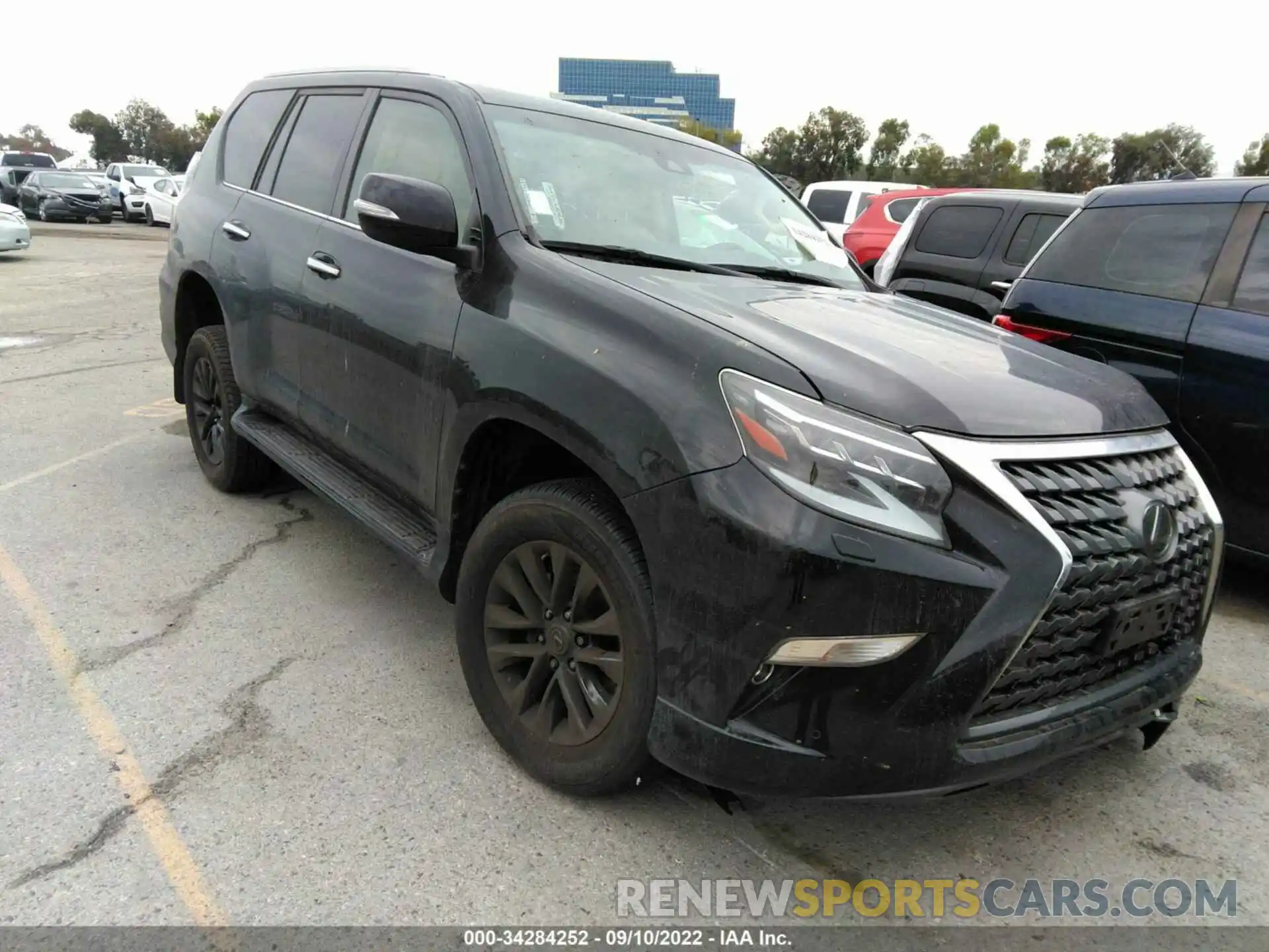 1 Photograph of a damaged car JTJAM7BX0L5254789 LEXUS GX 2020