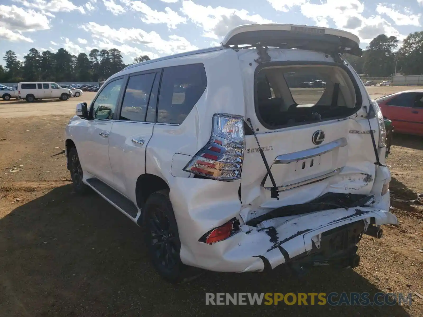 3 Photograph of a damaged car JTJAM7BX0L5259183 LEXUS GX 2020