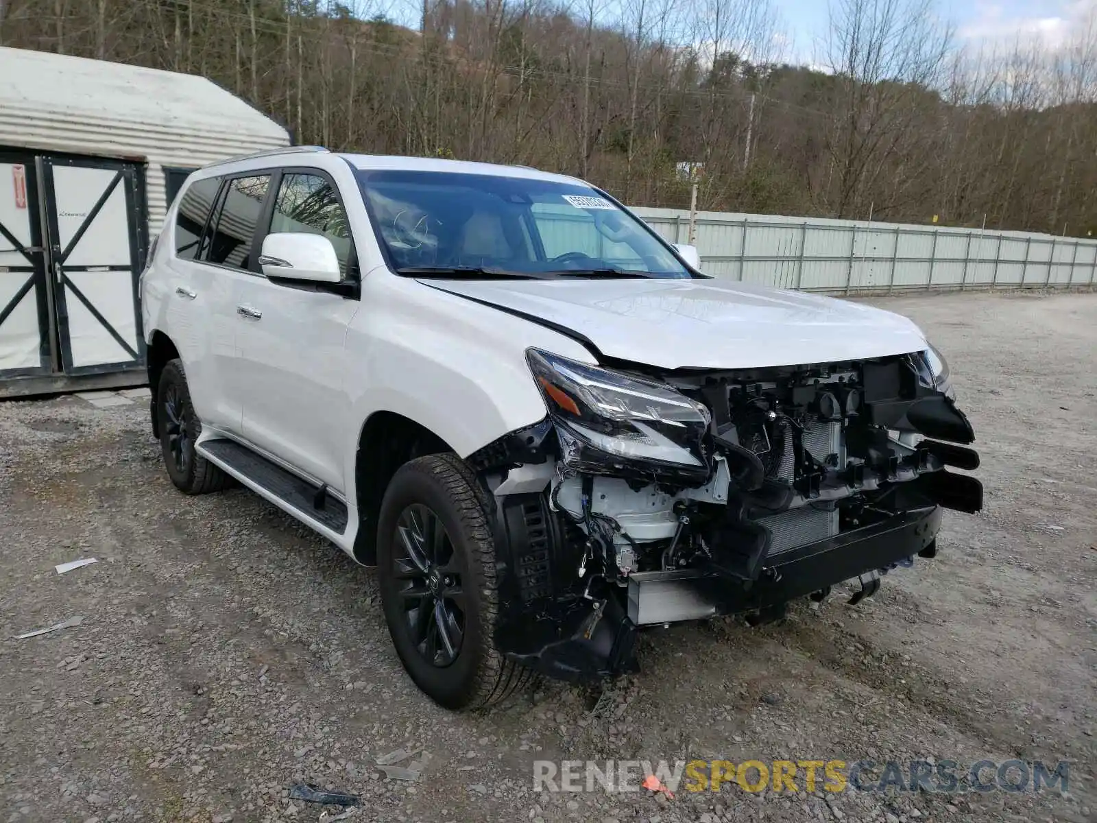 1 Photograph of a damaged car JTJAM7BX0L5266120 LEXUS GX 2020