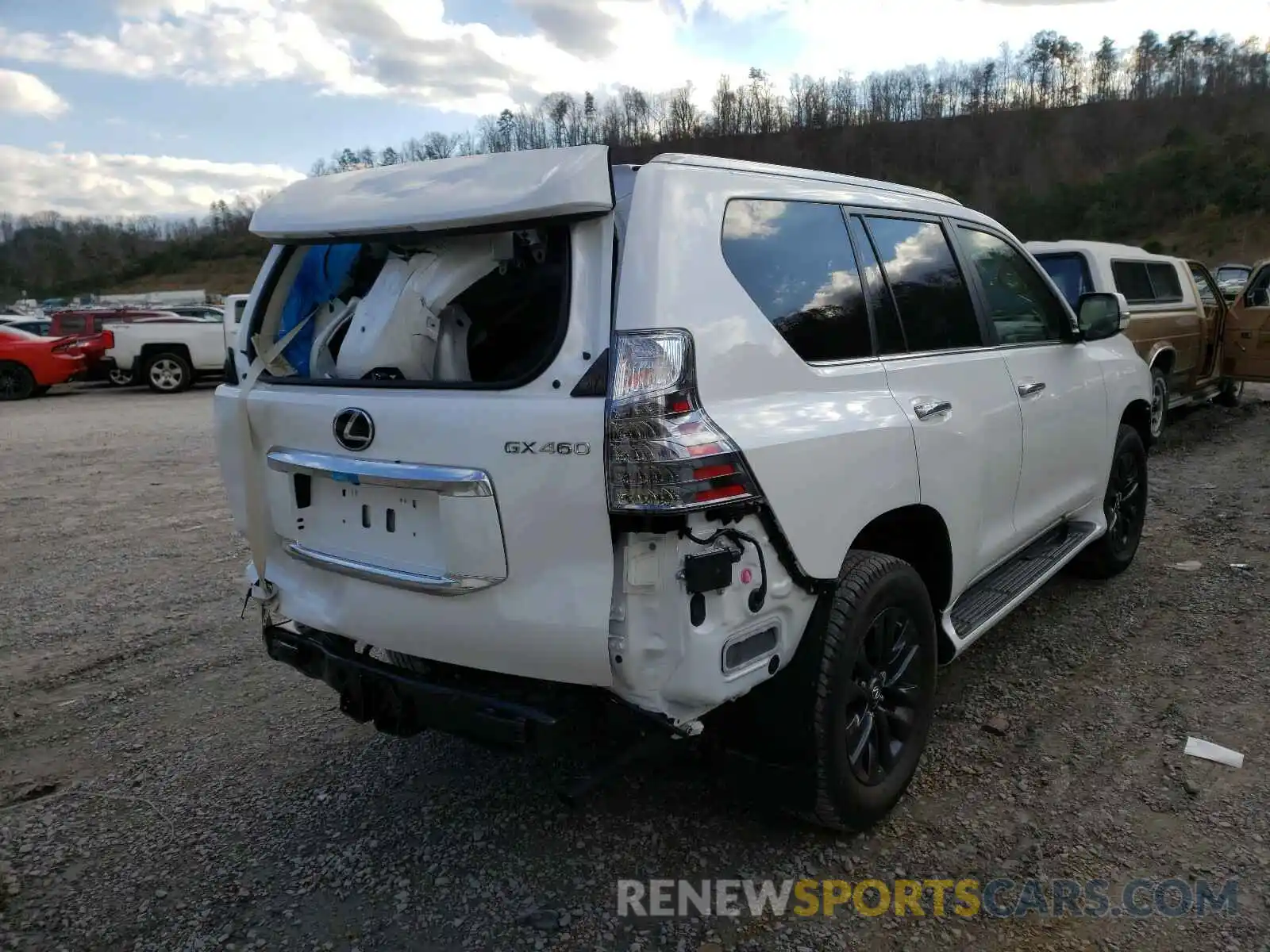 4 Photograph of a damaged car JTJAM7BX0L5266120 LEXUS GX 2020