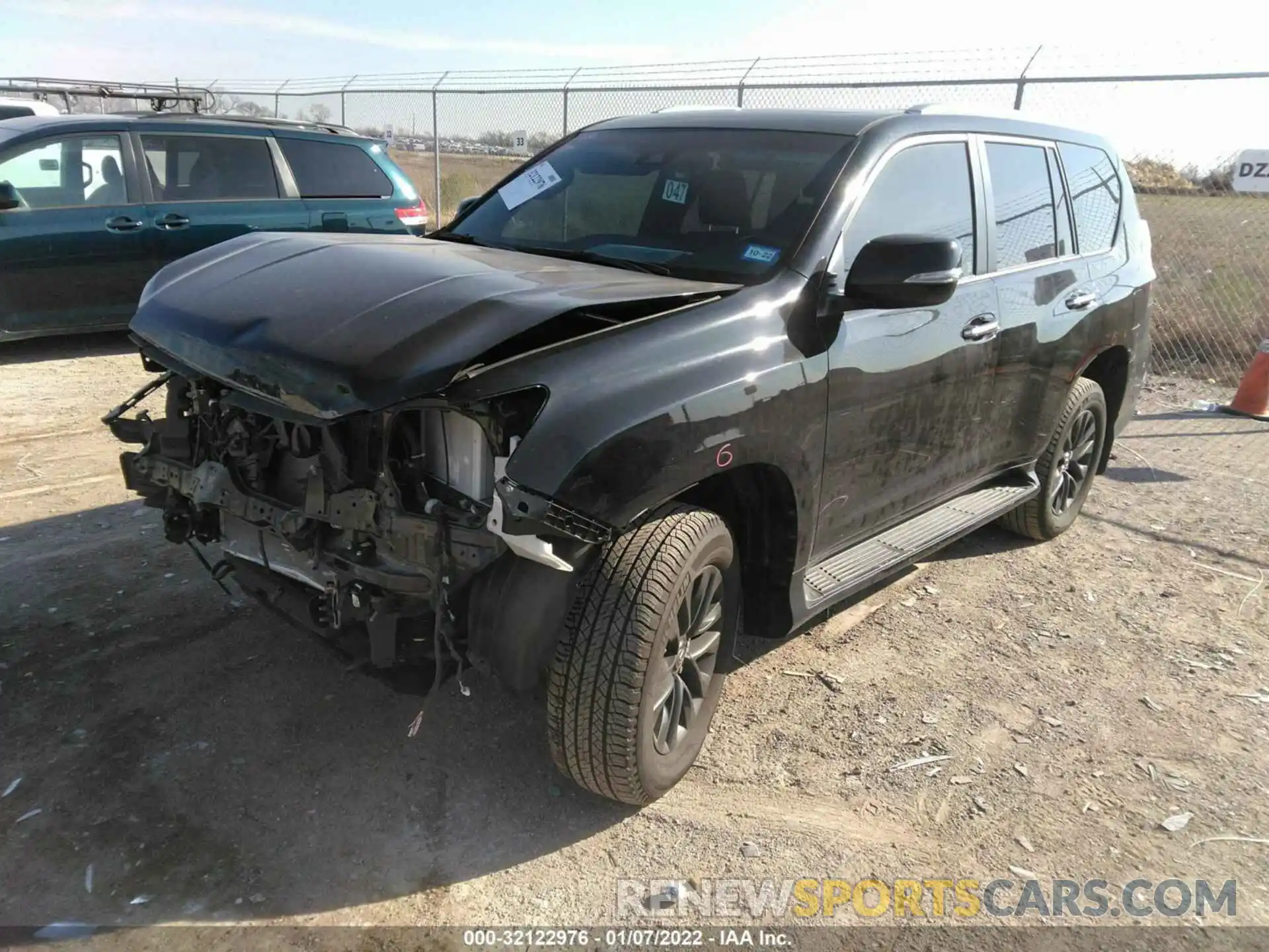 2 Photograph of a damaged car JTJAM7BX0L5266473 LEXUS GX 2020