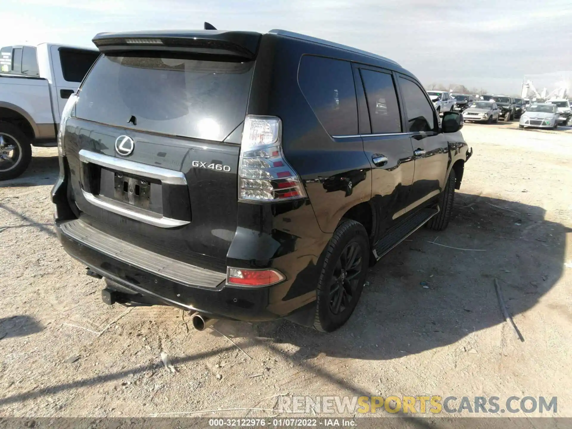 4 Фотография поврежденного автомобиля JTJAM7BX0L5266473 LEXUS GX 2020