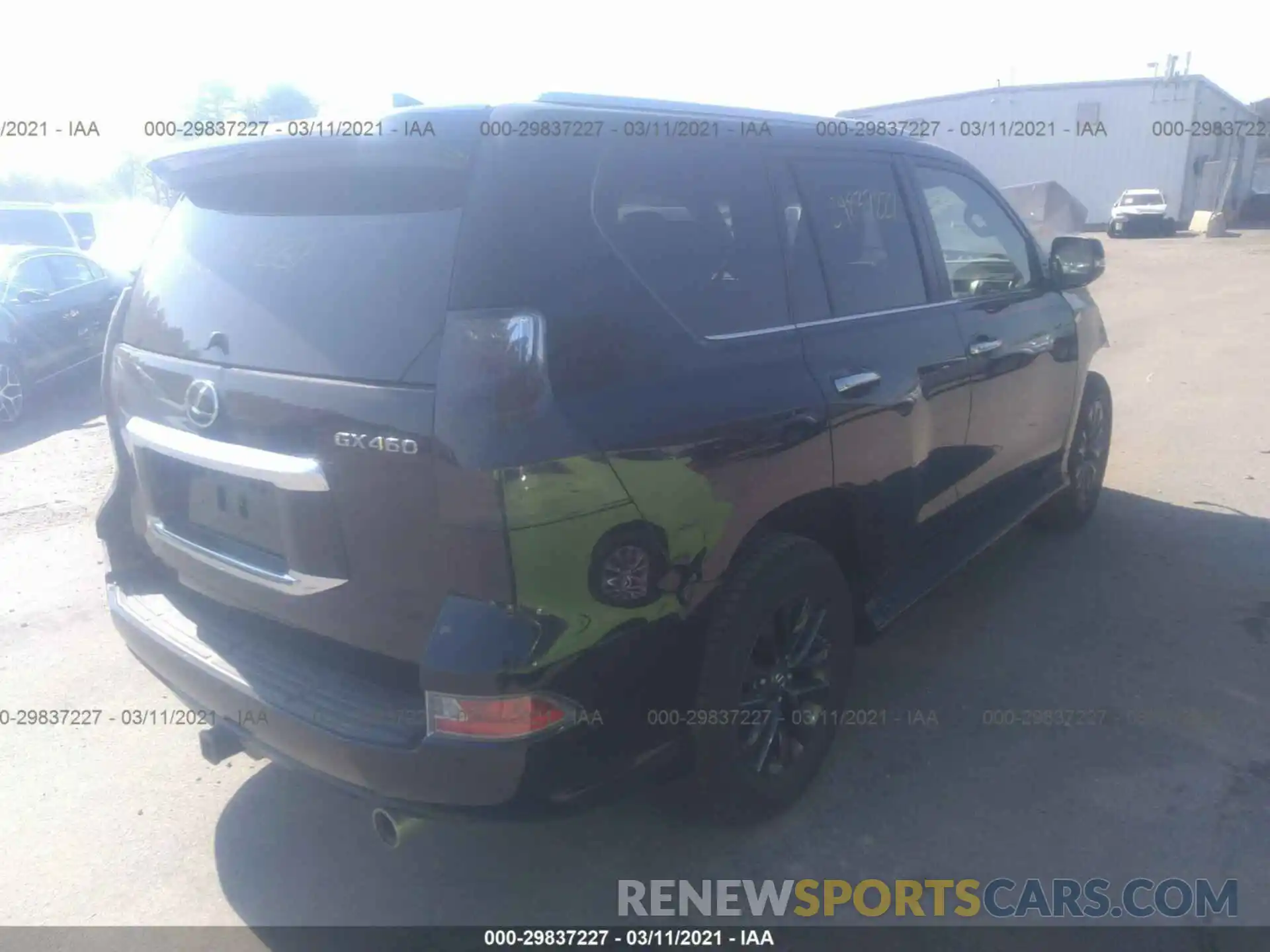 4 Фотография поврежденного автомобиля JTJAM7BX0L5267557 LEXUS GX 2020