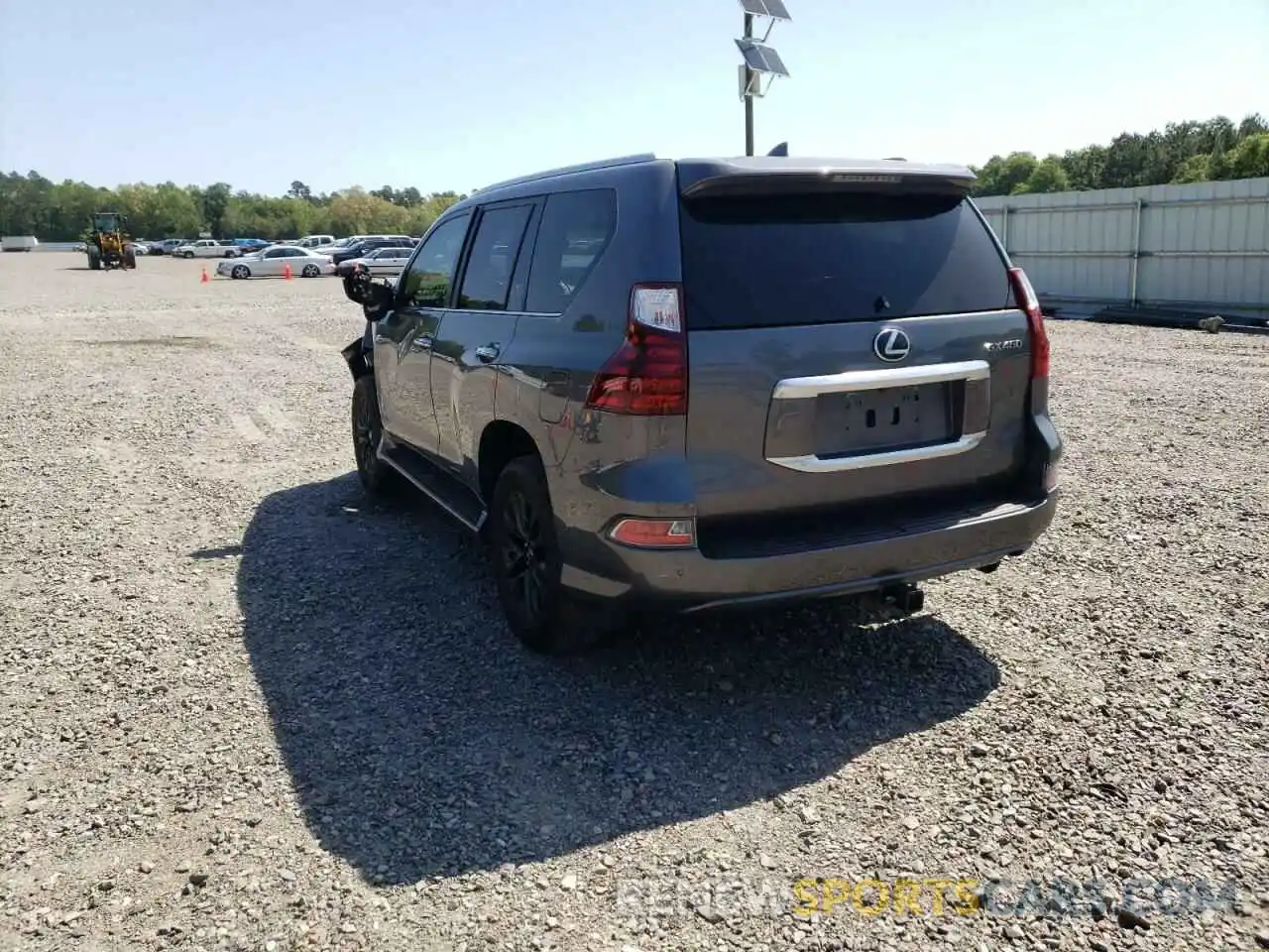 3 Photograph of a damaged car JTJAM7BX1L5243848 LEXUS GX 2020