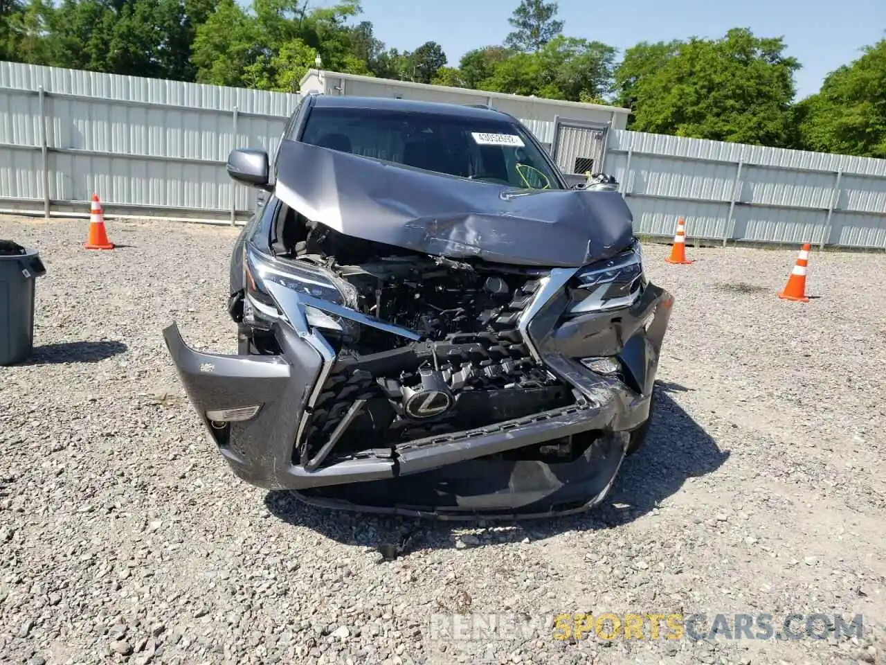 9 Photograph of a damaged car JTJAM7BX1L5243848 LEXUS GX 2020