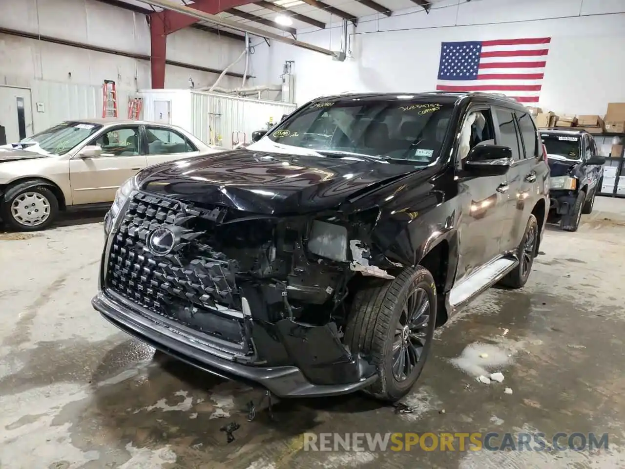 2 Photograph of a damaged car JTJAM7BX1L5243901 LEXUS GX 2020