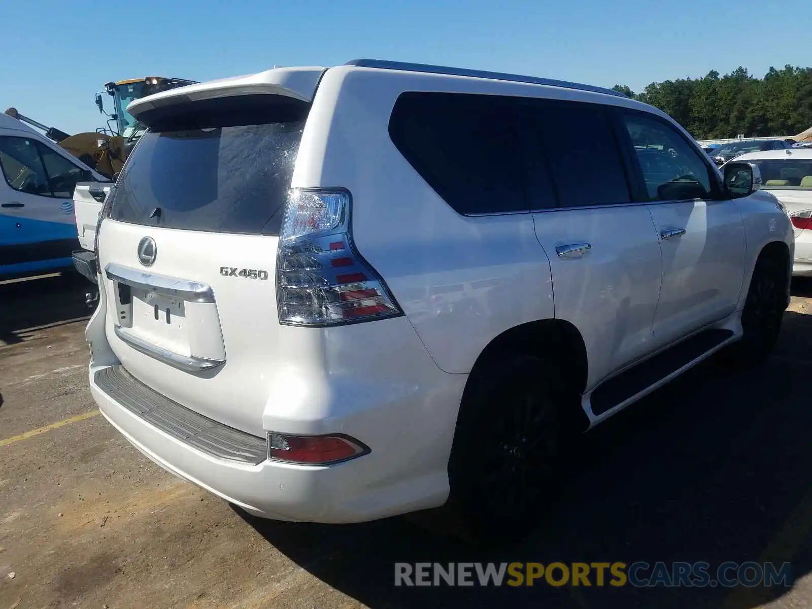 4 Photograph of a damaged car JTJAM7BX1L5243932 LEXUS GX 2020