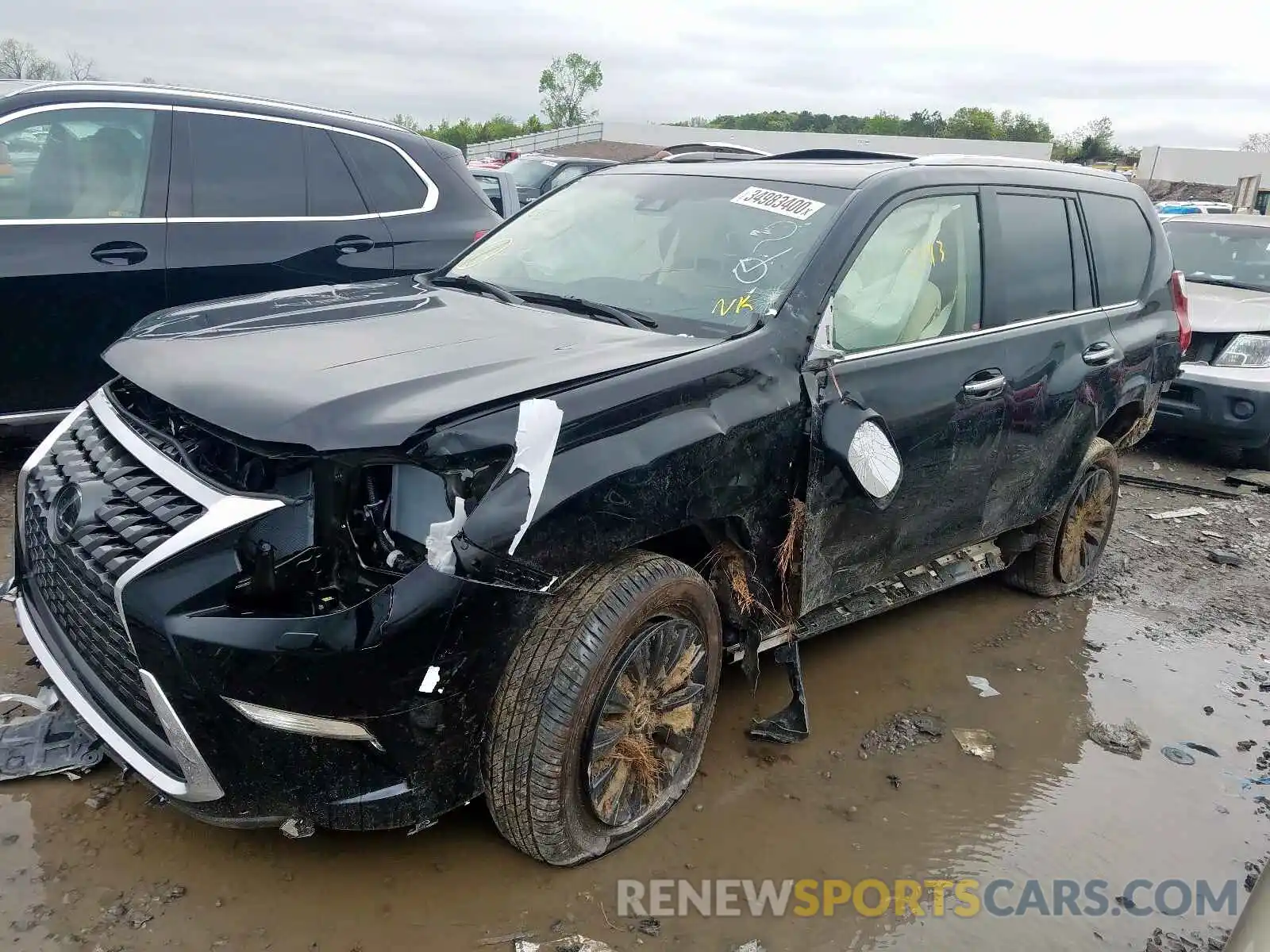 2 Photograph of a damaged car JTJAM7BX1L5244854 LEXUS GX 2020