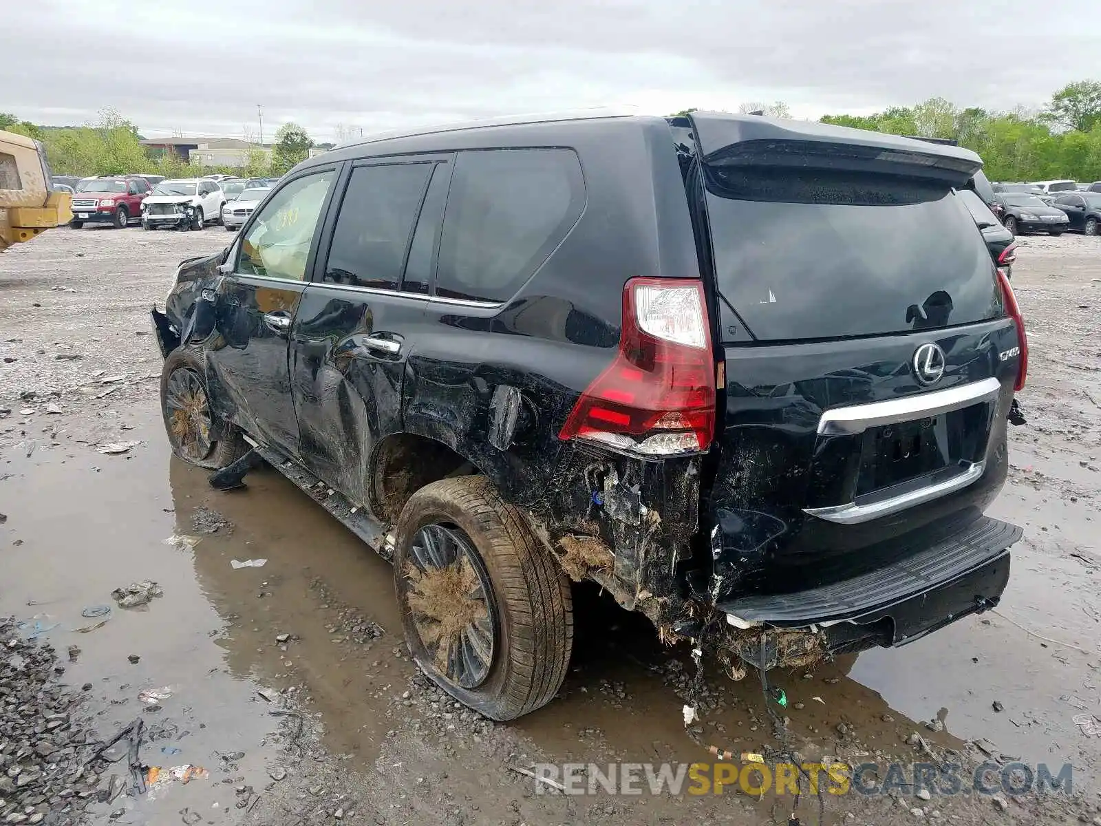 3 Photograph of a damaged car JTJAM7BX1L5244854 LEXUS GX 2020