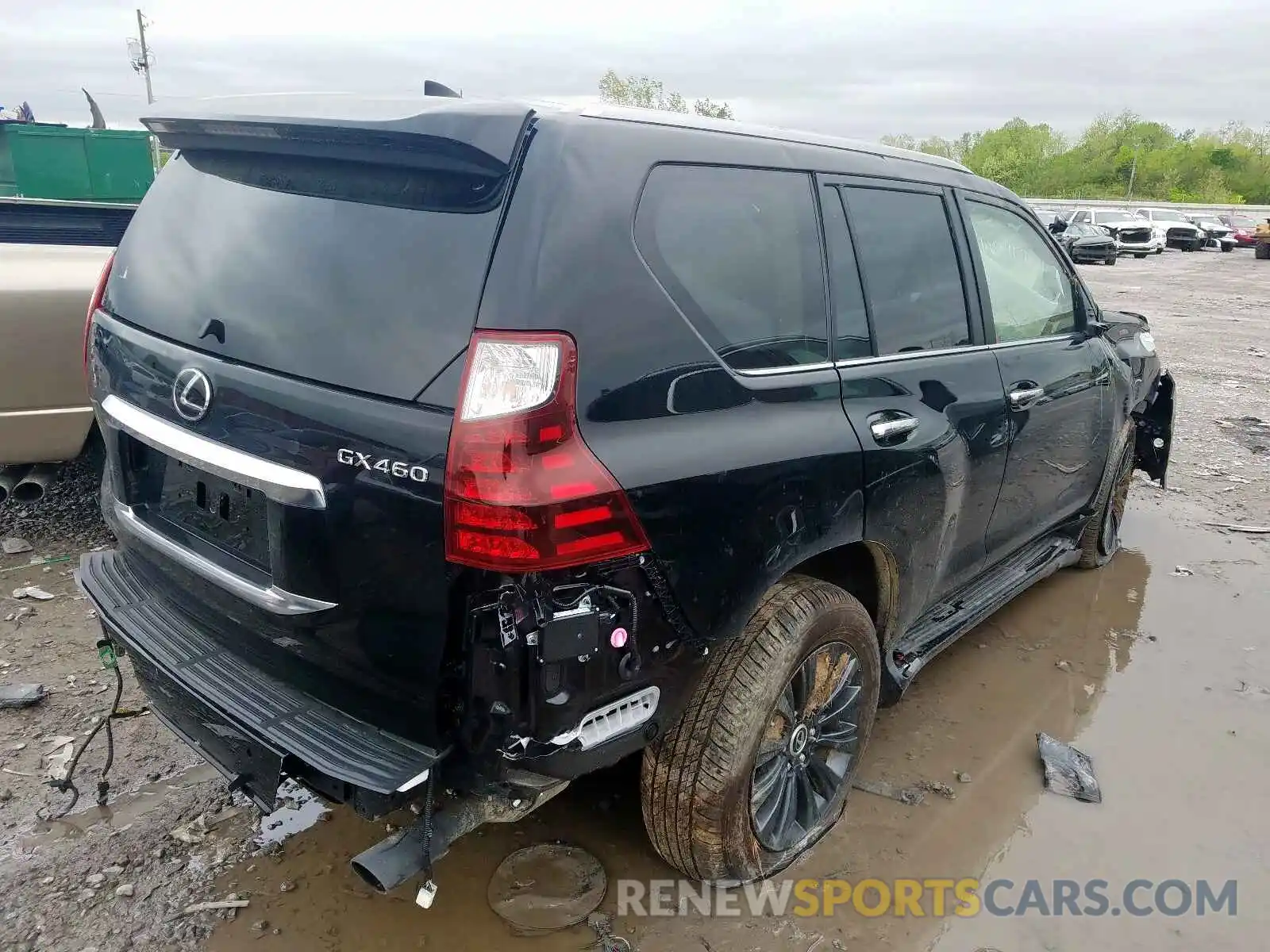 4 Photograph of a damaged car JTJAM7BX1L5244854 LEXUS GX 2020