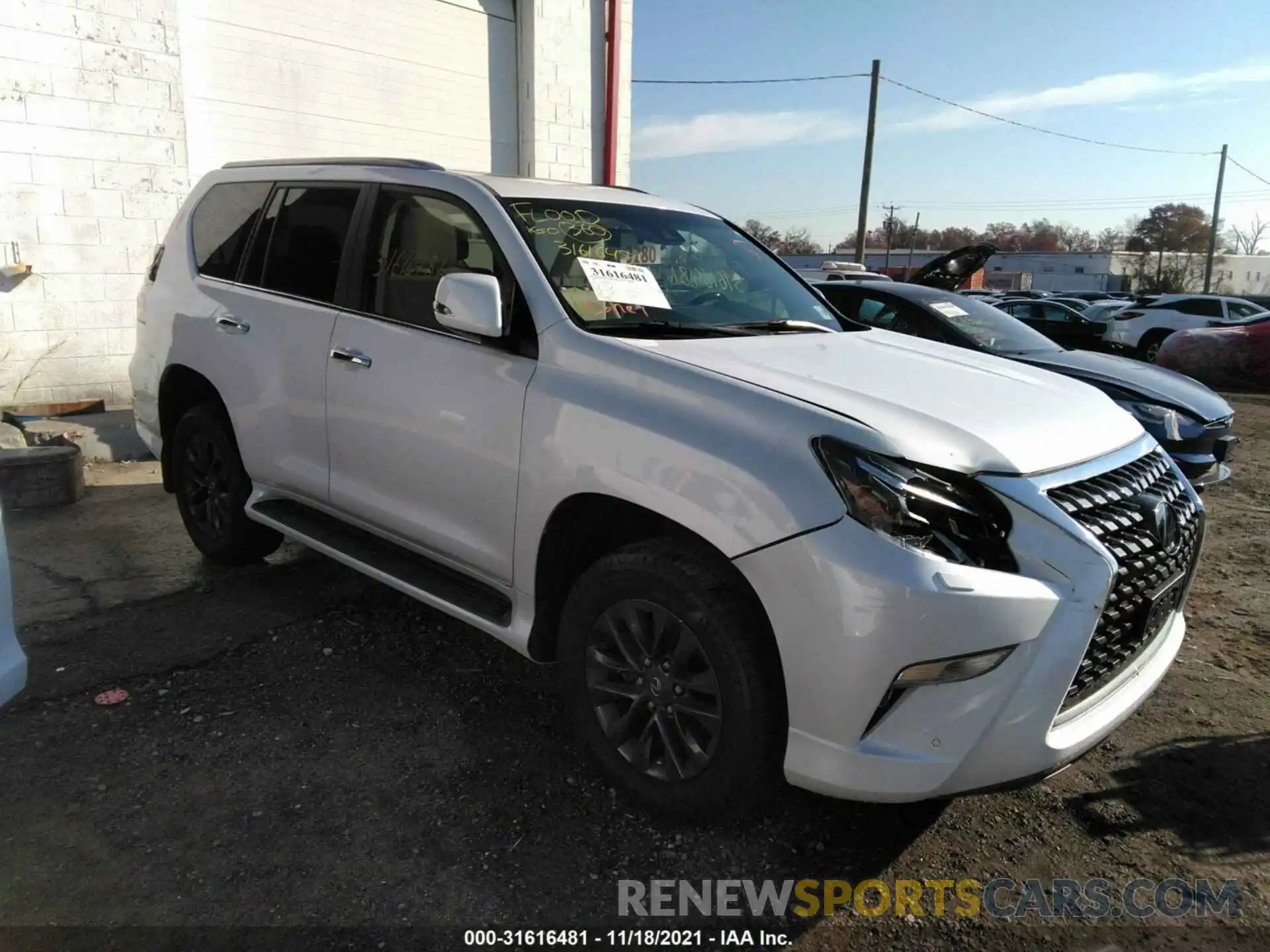 1 Photograph of a damaged car JTJAM7BX1L5247236 LEXUS GX 2020