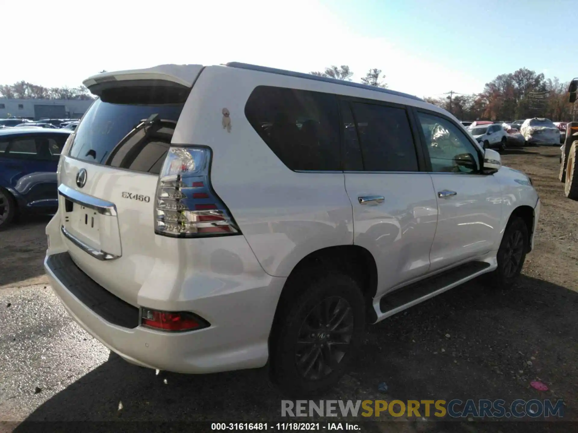 4 Photograph of a damaged car JTJAM7BX1L5247236 LEXUS GX 2020