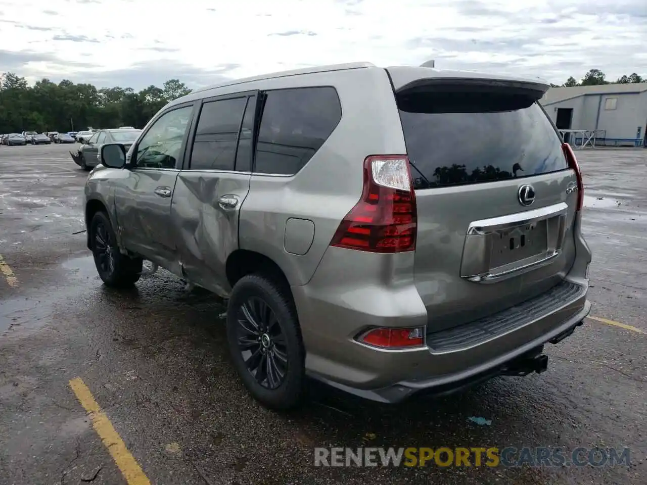 3 Photograph of a damaged car JTJAM7BX1L5254655 LEXUS GX 2020