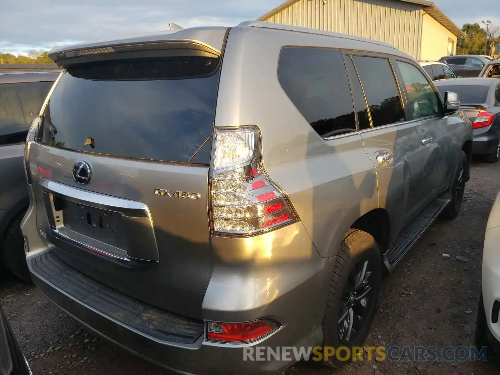 4 Фотография поврежденного автомобиля JTJAM7BX1L5256342 LEXUS GX 2020