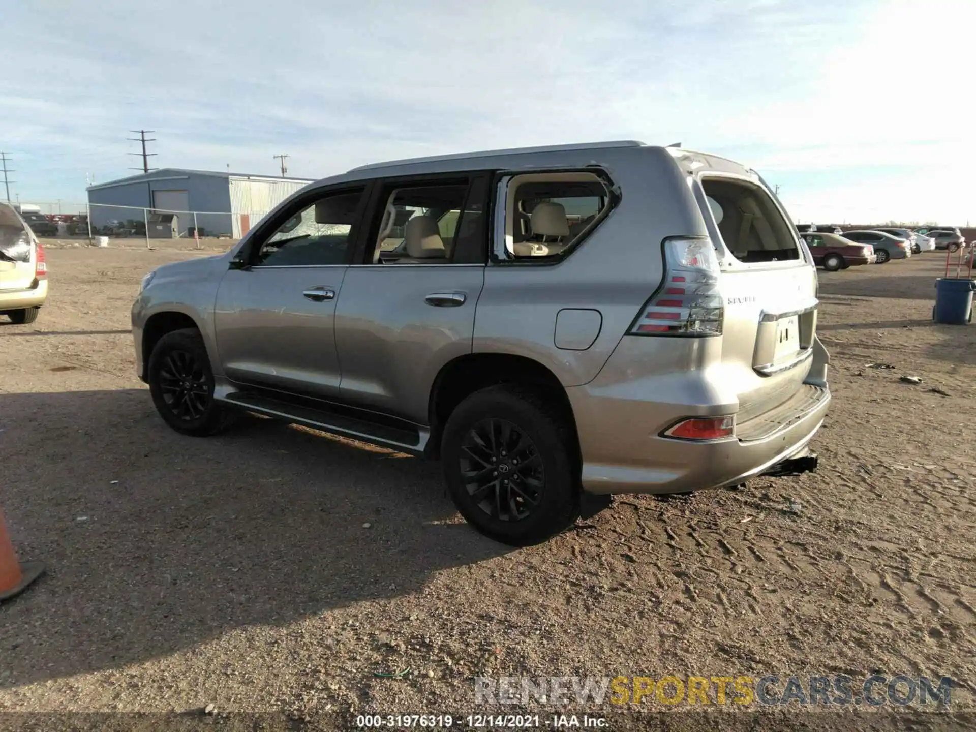 3 Фотография поврежденного автомобиля JTJAM7BX1L5257250 LEXUS GX 2020