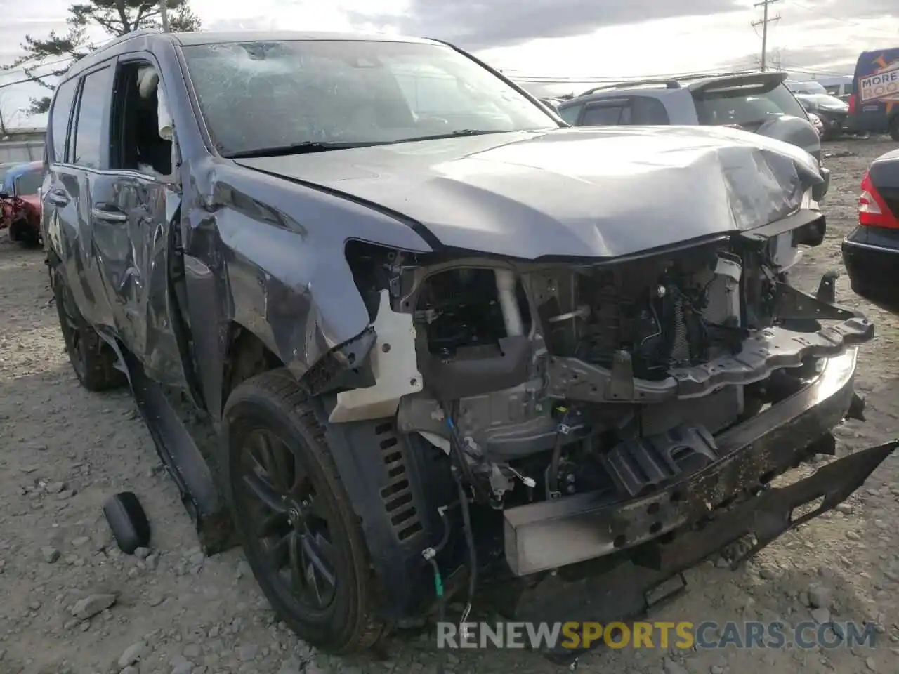 1 Photograph of a damaged car JTJAM7BX1L5260312 LEXUS GX 2020