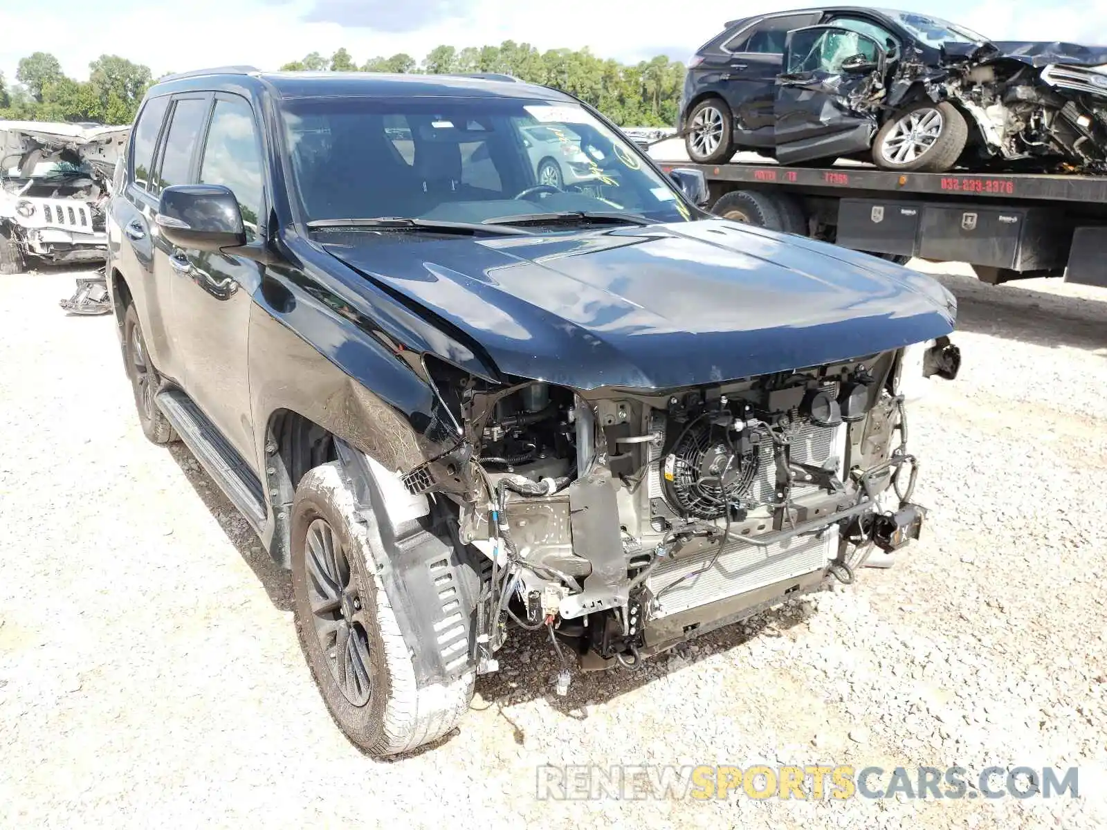 1 Photograph of a damaged car JTJAM7BX1L5262657 LEXUS GX 2020