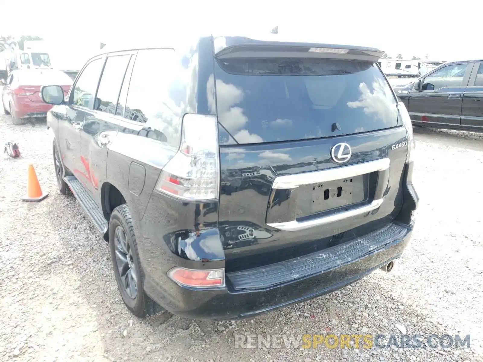 3 Фотография поврежденного автомобиля JTJAM7BX1L5262657 LEXUS GX 2020