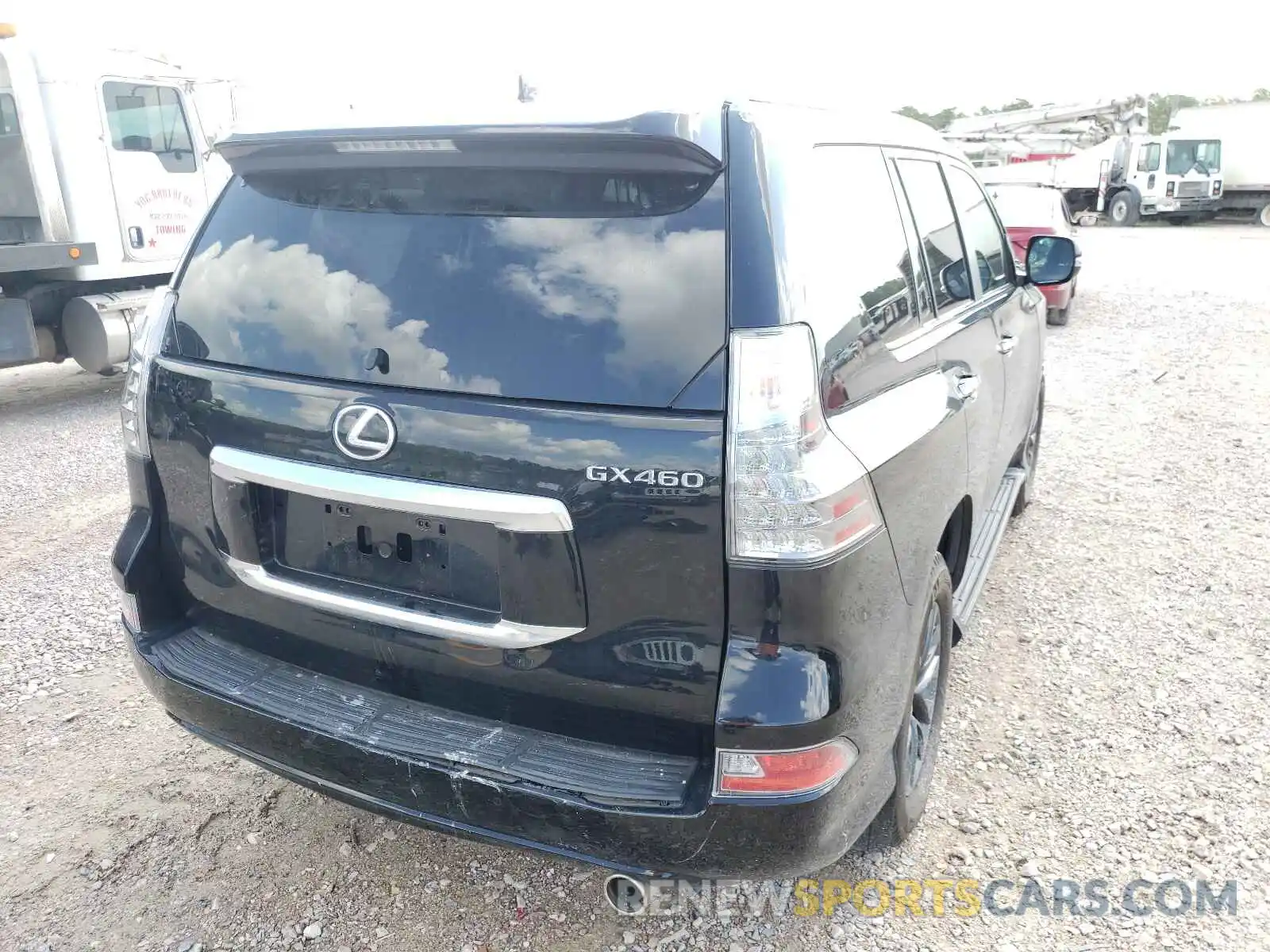 4 Фотография поврежденного автомобиля JTJAM7BX1L5262657 LEXUS GX 2020