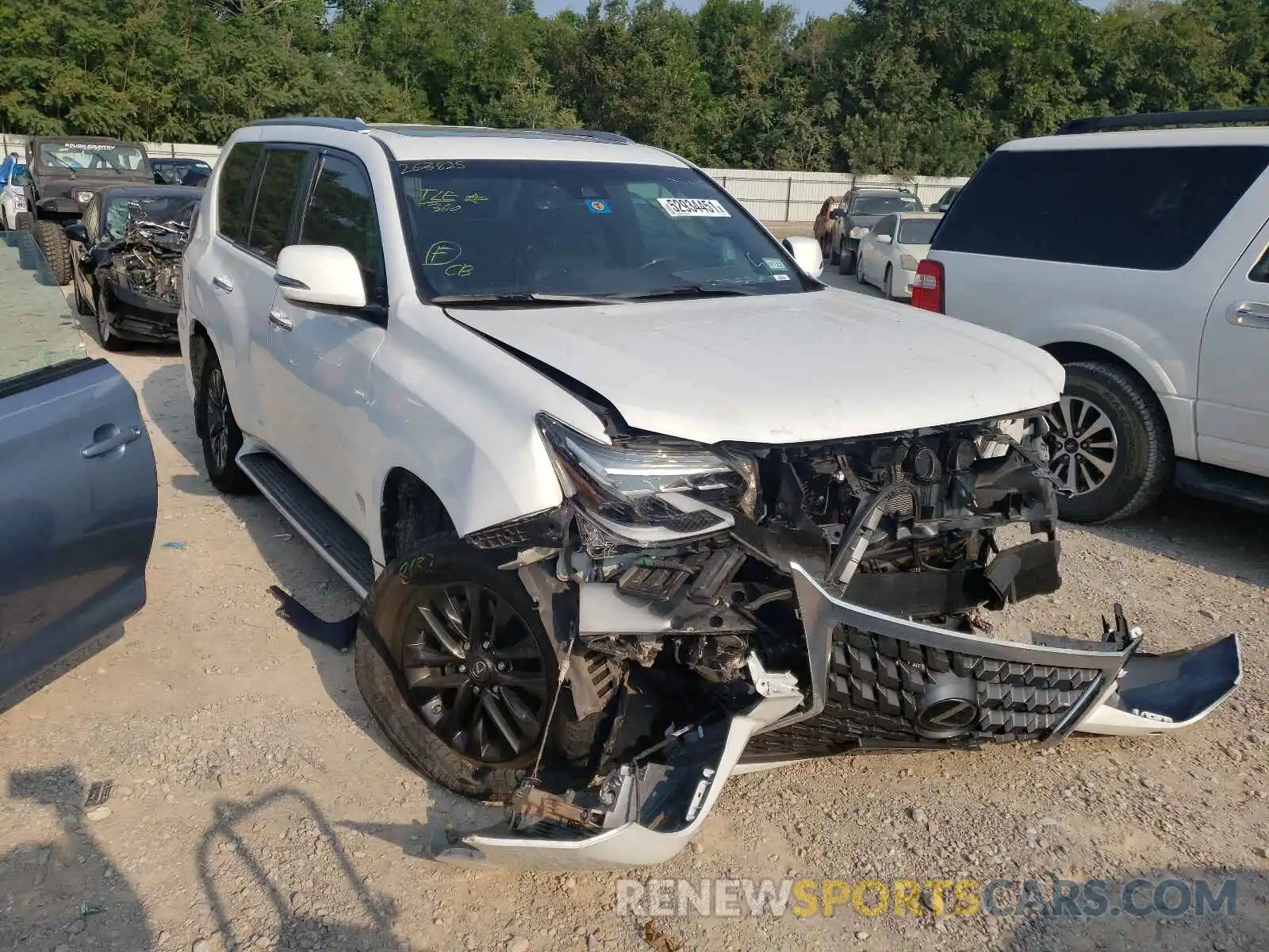 1 Photograph of a damaged car JTJAM7BX1L5263825 LEXUS GX 2020