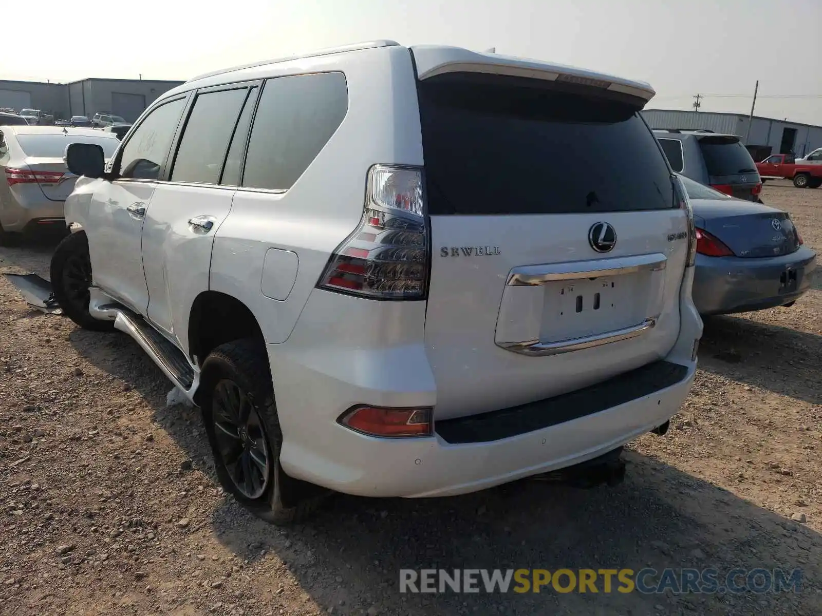 3 Photograph of a damaged car JTJAM7BX1L5263825 LEXUS GX 2020