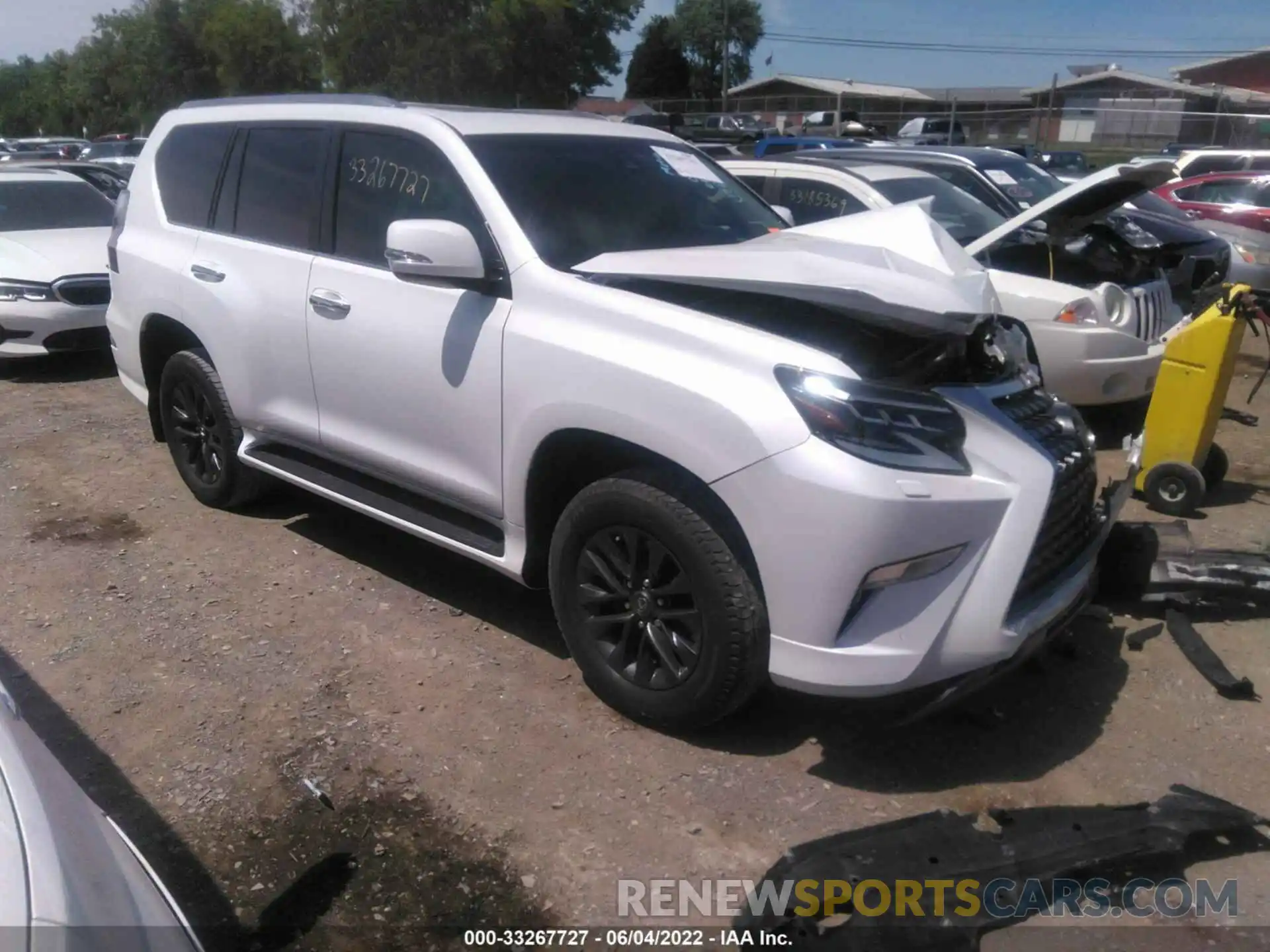 1 Photograph of a damaged car JTJAM7BX1L5264912 LEXUS GX 2020