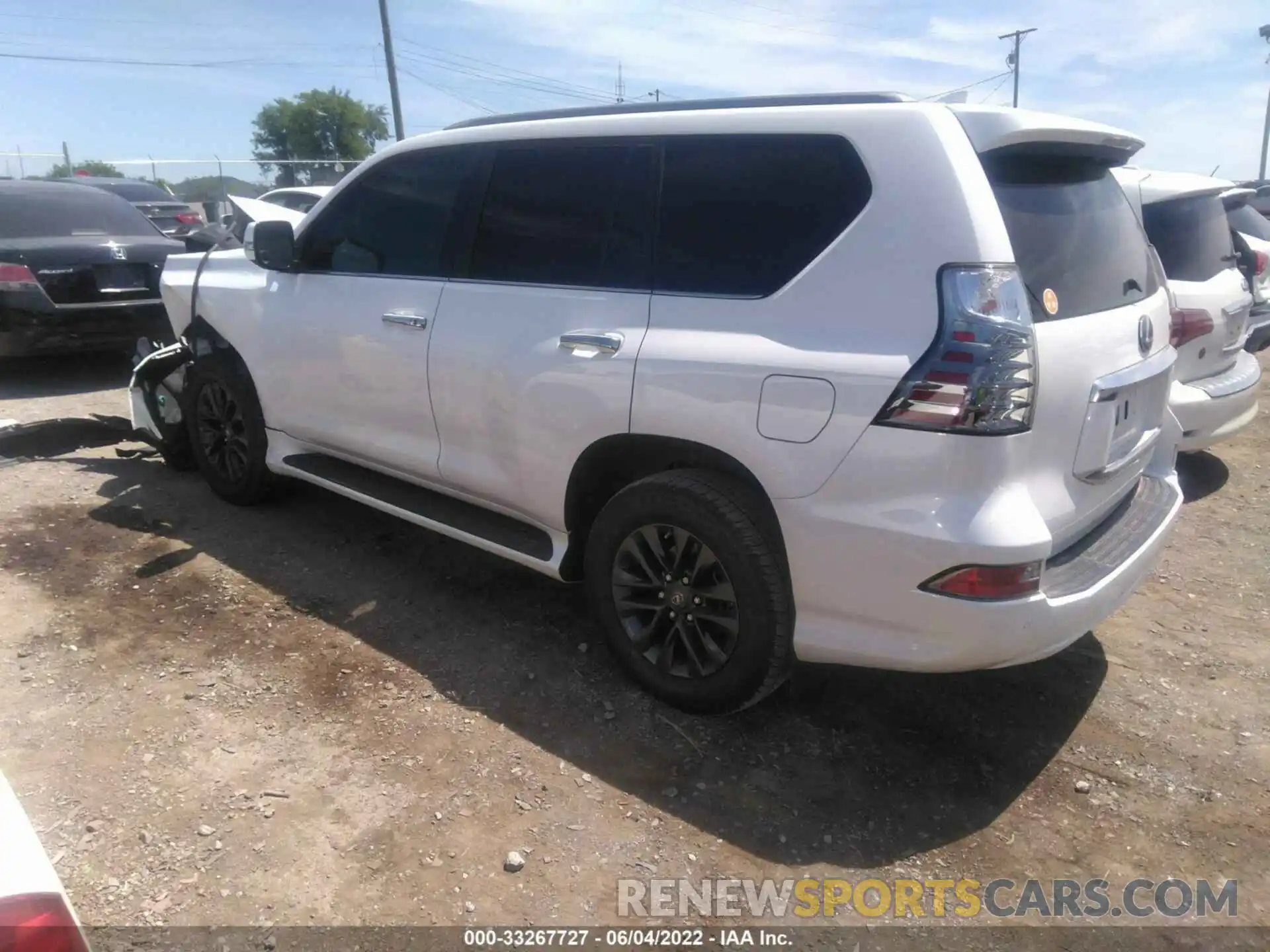 3 Фотография поврежденного автомобиля JTJAM7BX1L5264912 LEXUS GX 2020