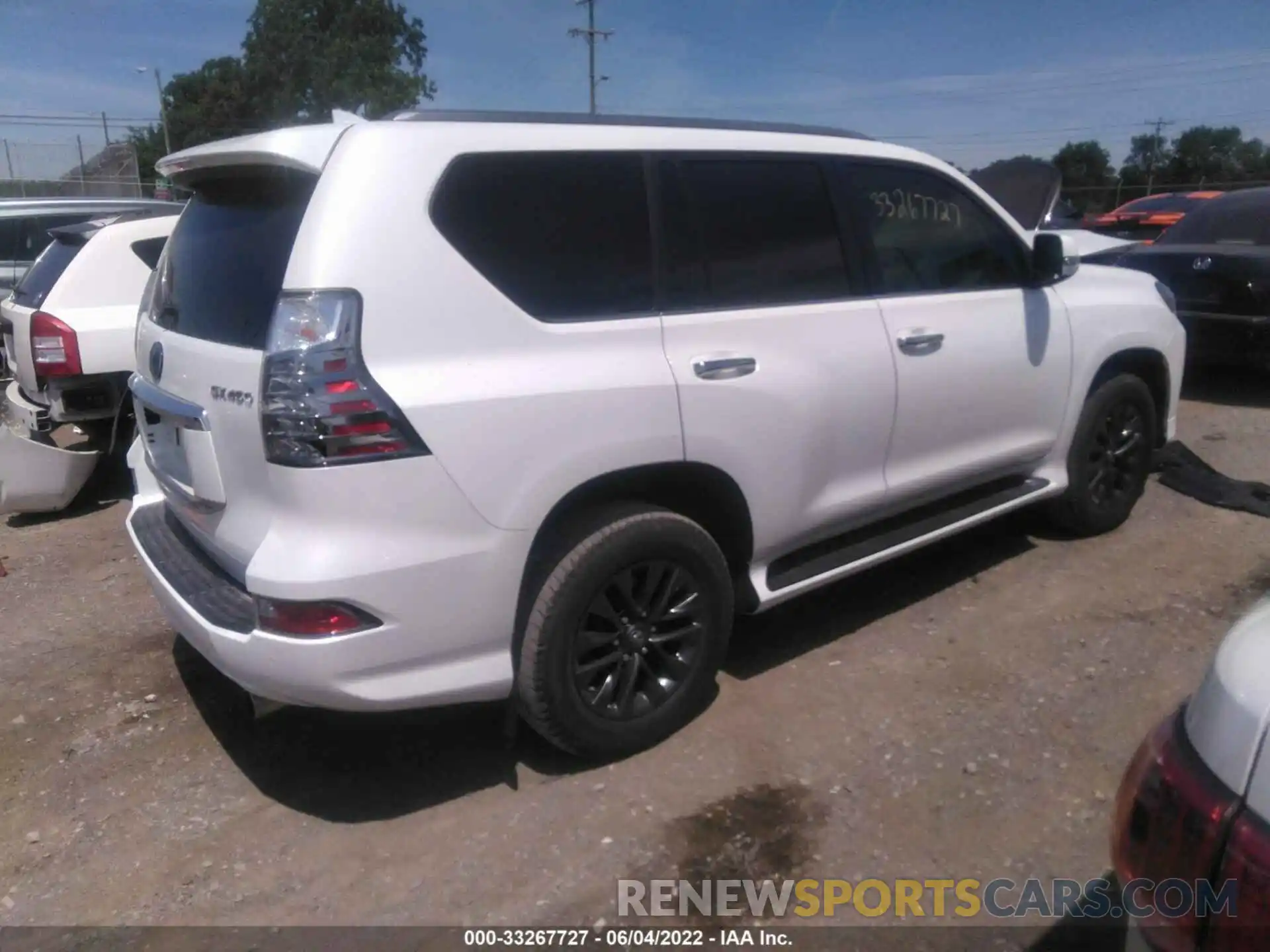 4 Фотография поврежденного автомобиля JTJAM7BX1L5264912 LEXUS GX 2020