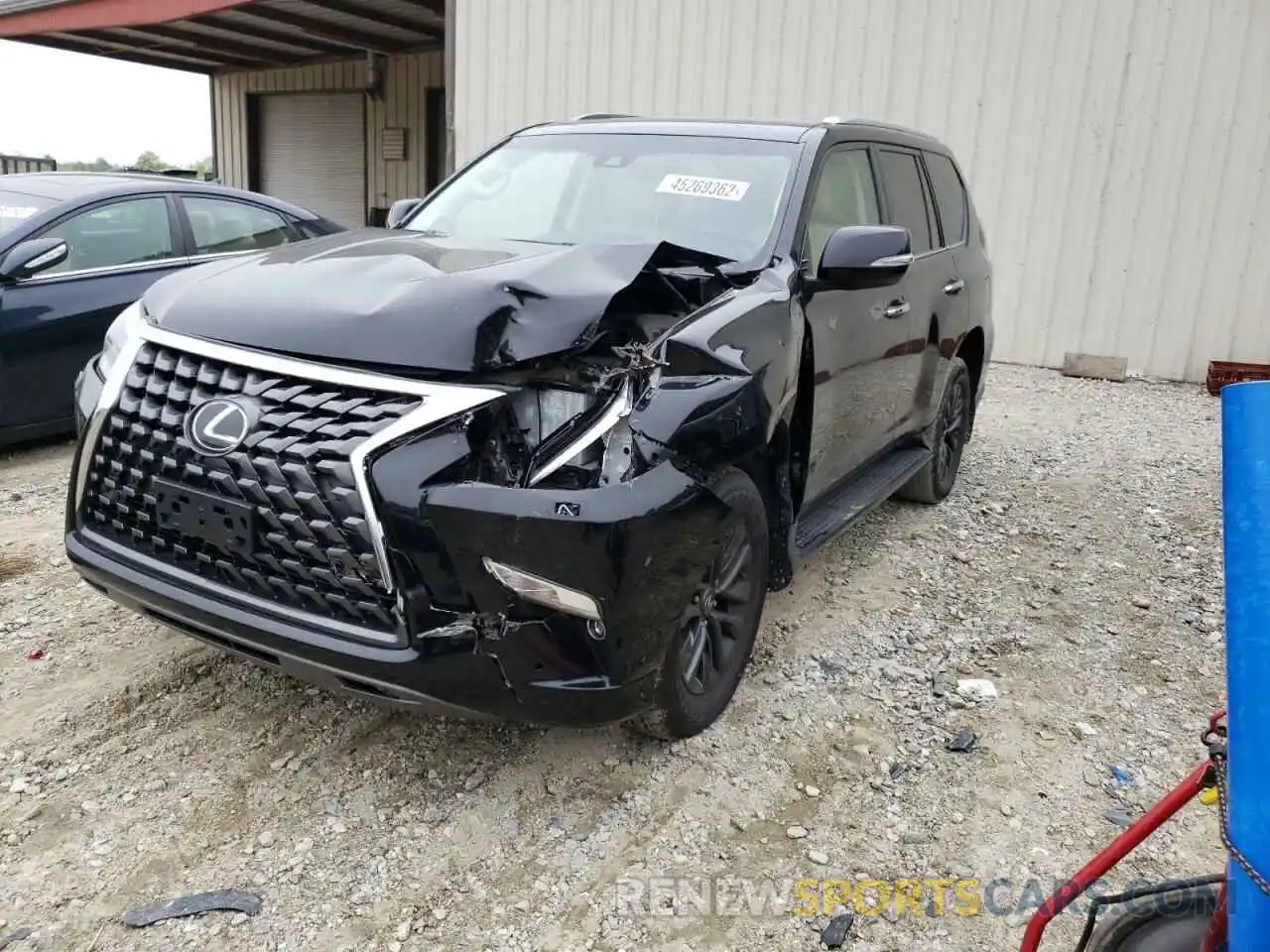 2 Photograph of a damaged car JTJAM7BX2L5241803 LEXUS GX 2020