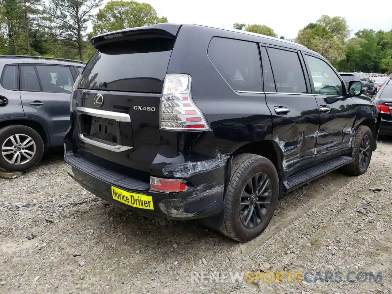 4 Photograph of a damaged car JTJAM7BX2L5241803 LEXUS GX 2020