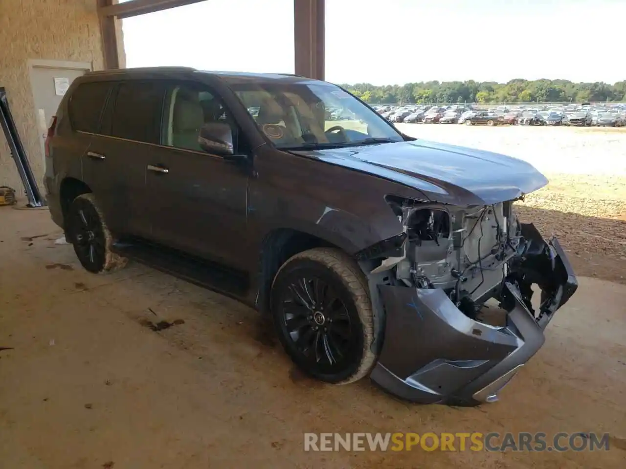 1 Photograph of a damaged car JTJAM7BX2L5247200 LEXUS GX 2020