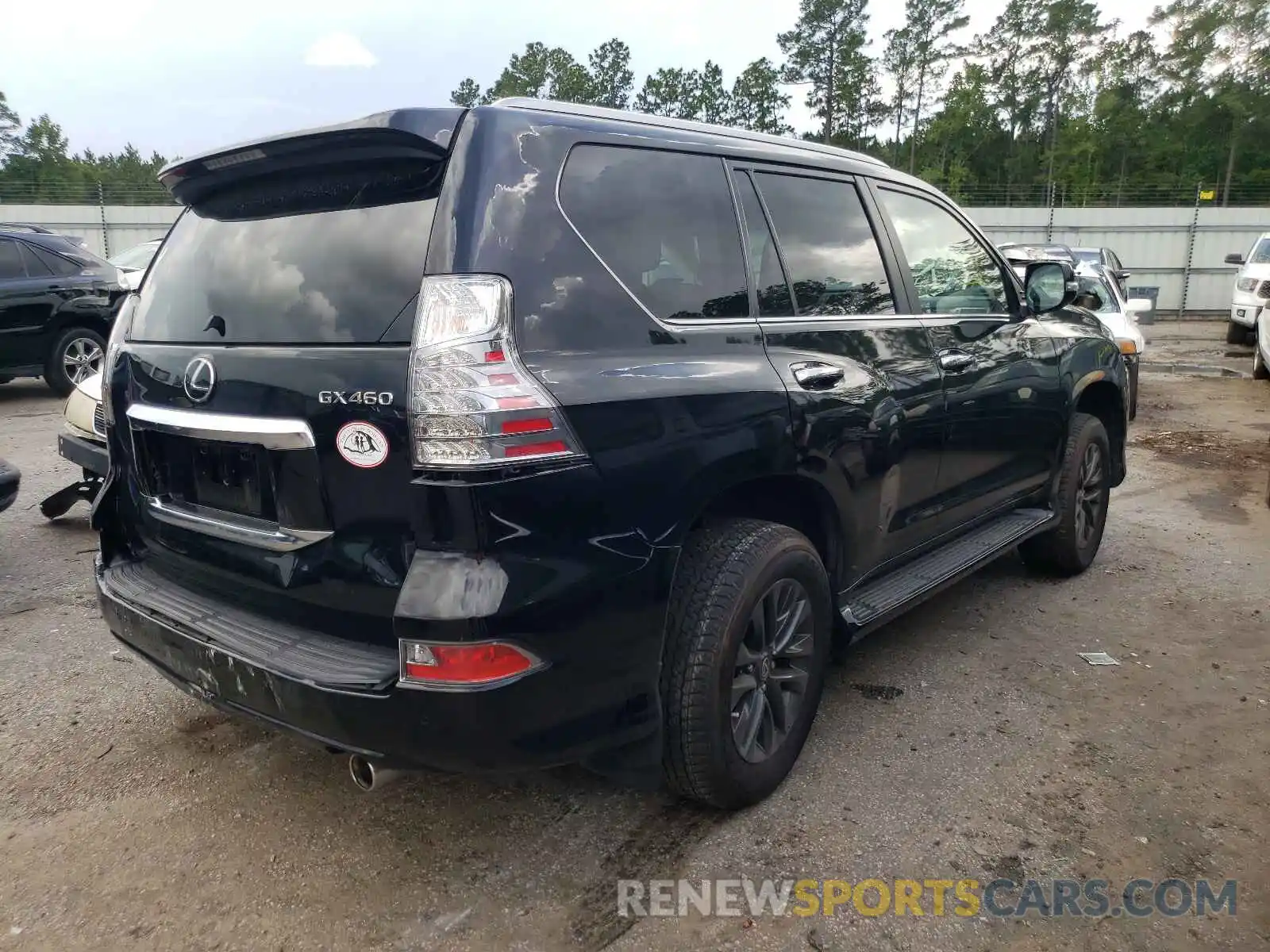 4 Photograph of a damaged car JTJAM7BX2L5248136 LEXUS GX 2020