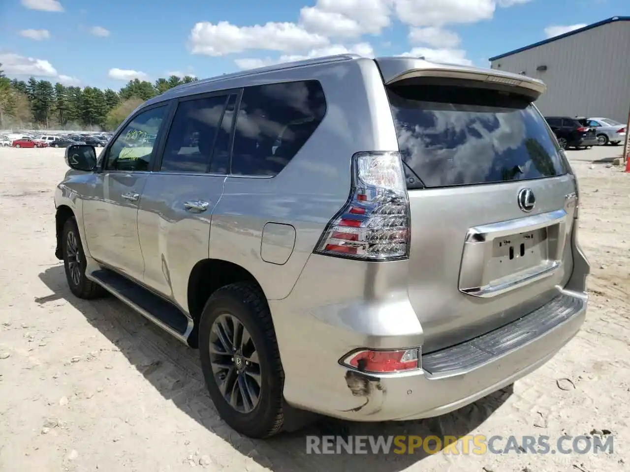 3 Фотография поврежденного автомобиля JTJAM7BX2L5257984 LEXUS GX 2020