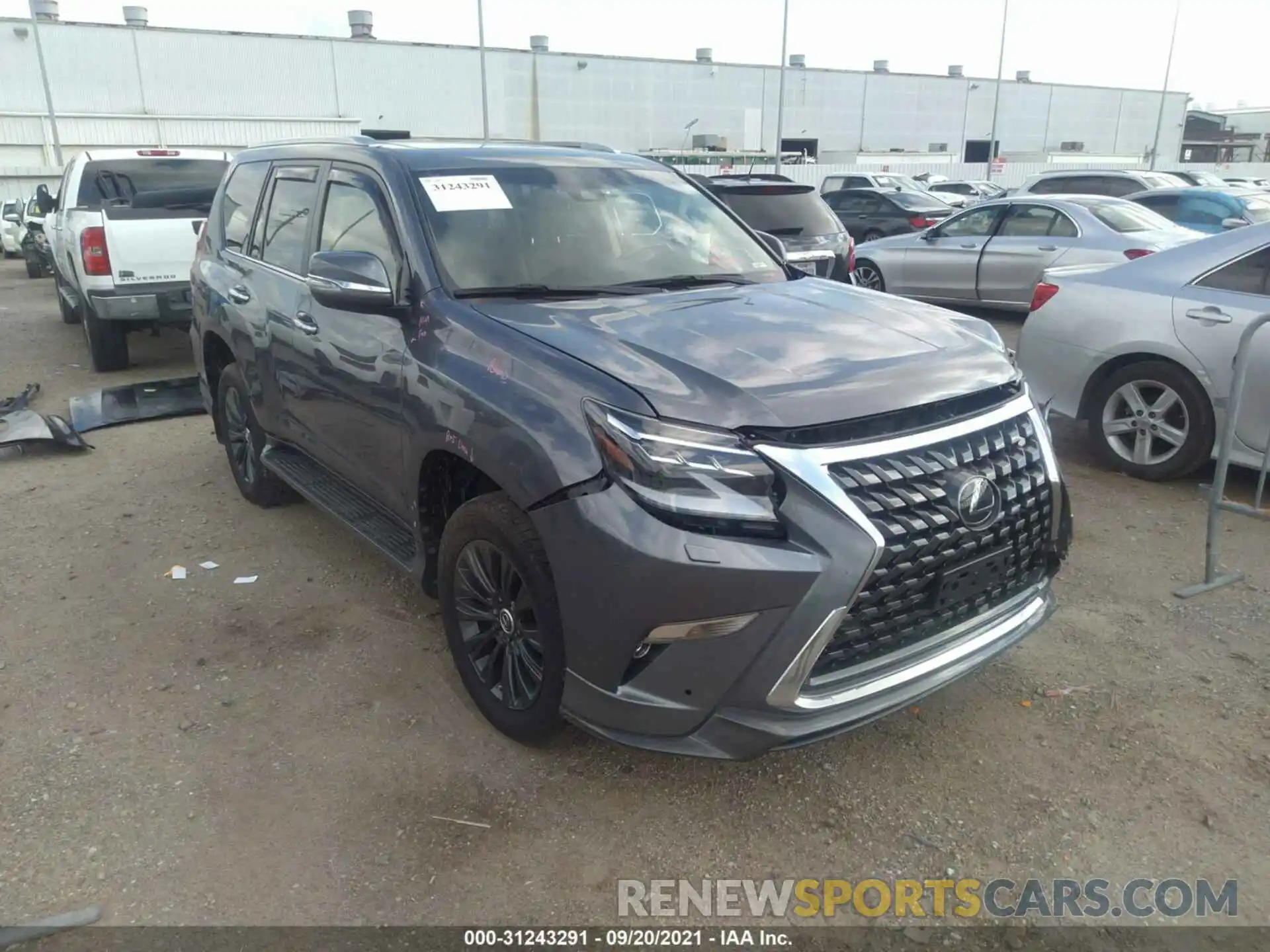 1 Фотография поврежденного автомобиля JTJAM7BX2L5262960 LEXUS GX 2020