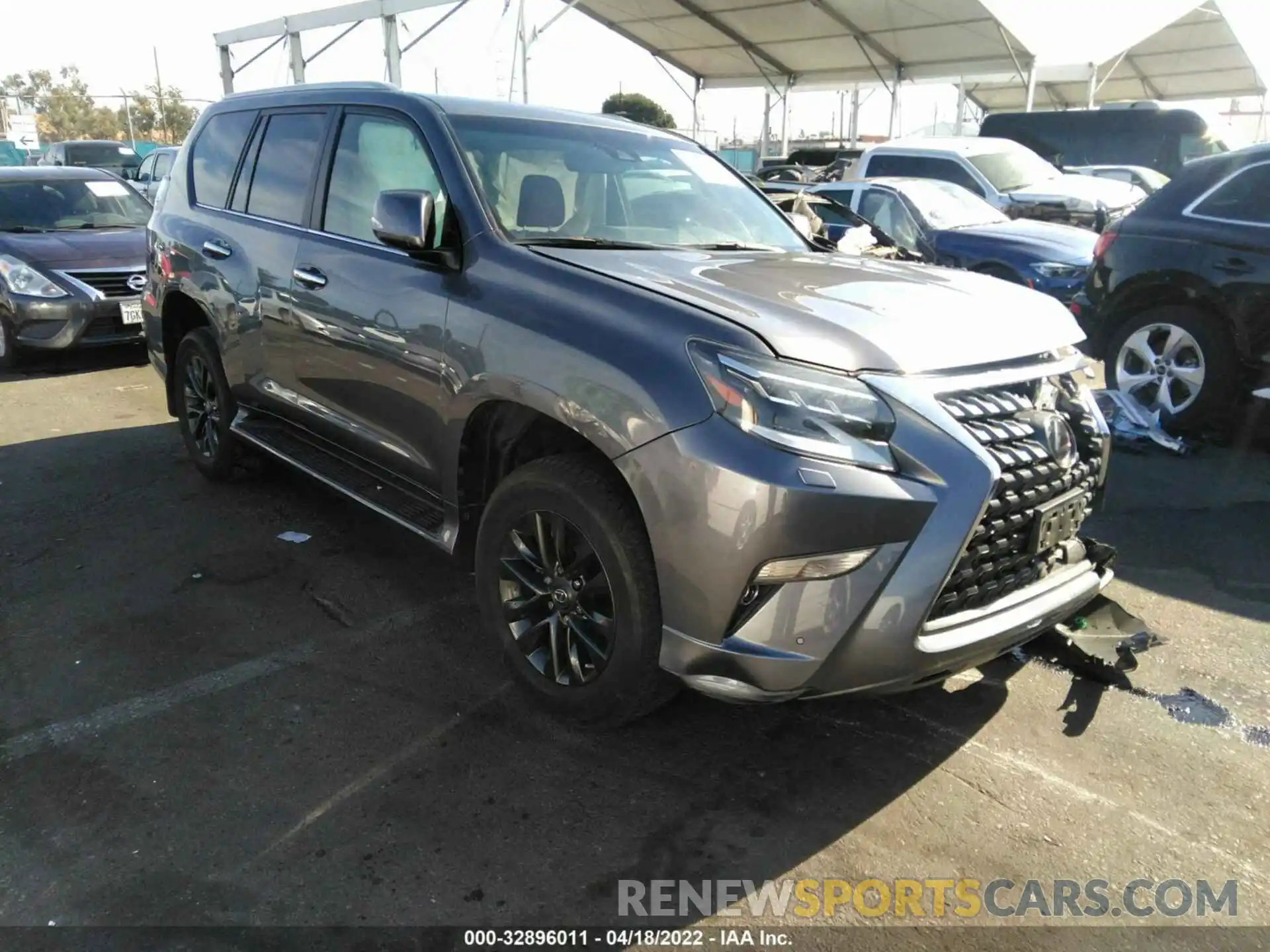 1 Фотография поврежденного автомобиля JTJAM7BX2L5263378 LEXUS GX 2020