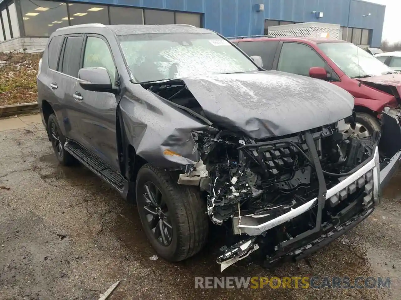 1 Photograph of a damaged car JTJAM7BX2L5263770 LEXUS GX 2020