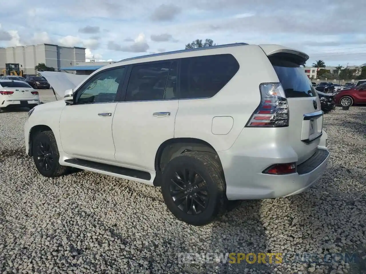 2 Фотография поврежденного автомобиля JTJAM7BX2L5267575 LEXUS GX 2020