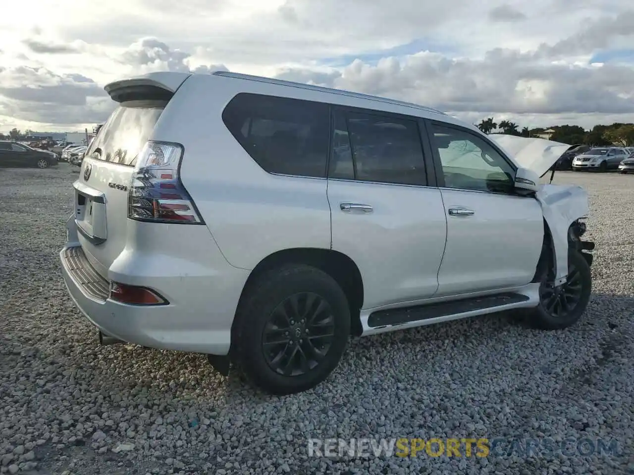 3 Photograph of a damaged car JTJAM7BX2L5267575 LEXUS GX 2020