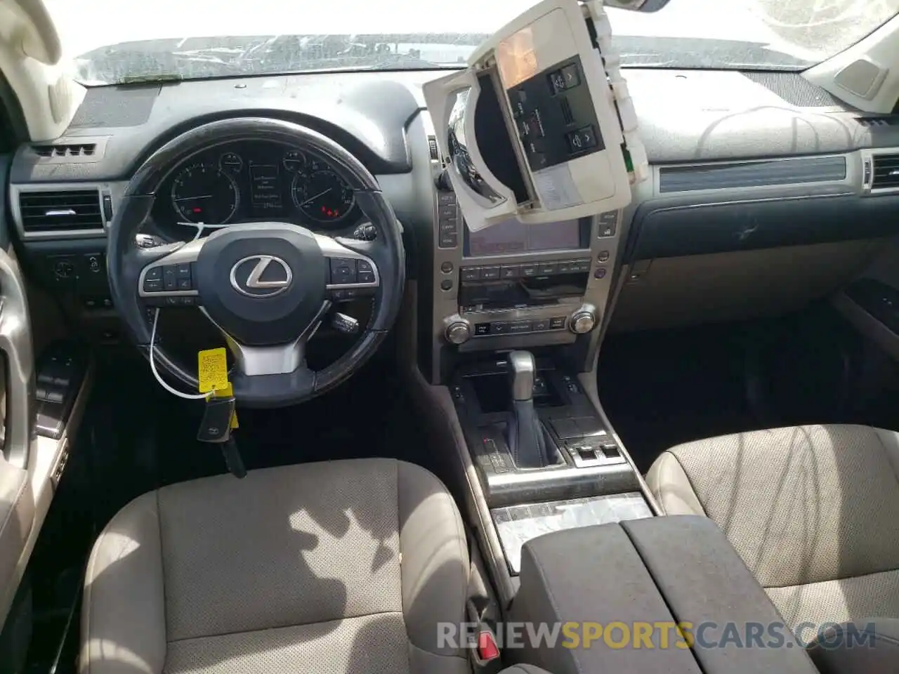 8 Фотография поврежденного автомобиля JTJAM7BX2L5267575 LEXUS GX 2020