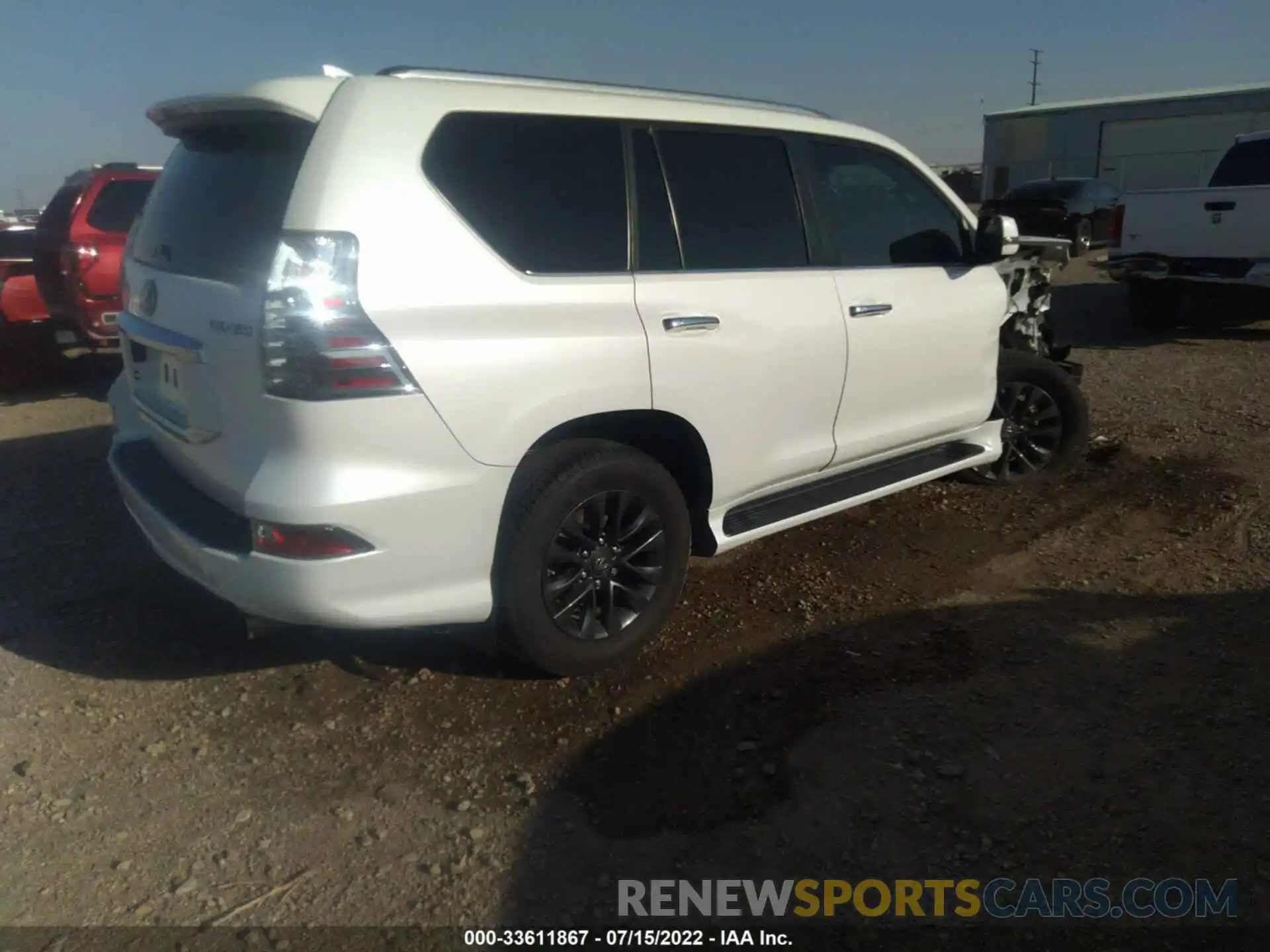 4 Photograph of a damaged car JTJAM7BX3L5247173 LEXUS GX 2020