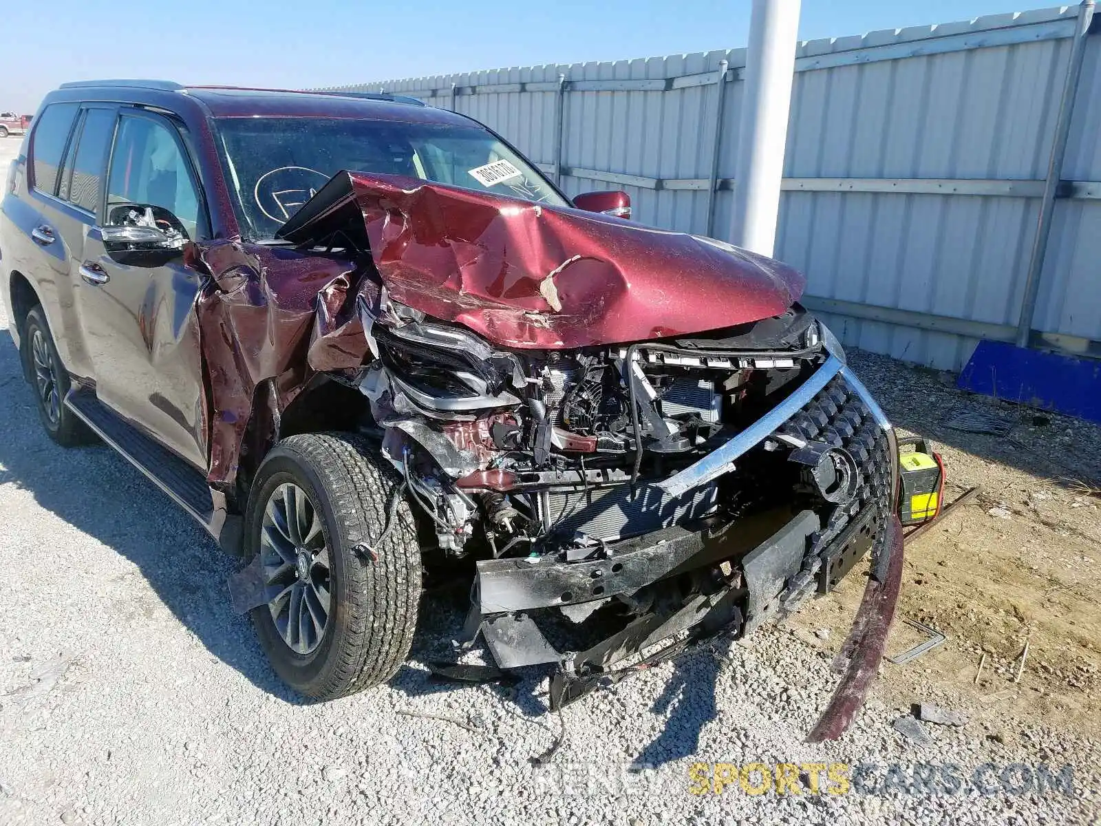 9 Фотография поврежденного автомобиля JTJAM7BX3L5247674 LEXUS GX 2020