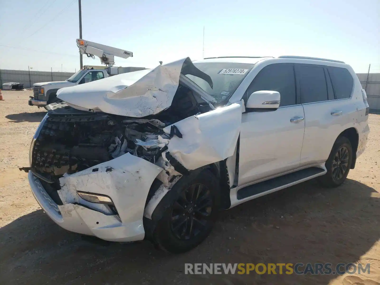 2 Photograph of a damaged car JTJAM7BX3L5248808 LEXUS GX 2020