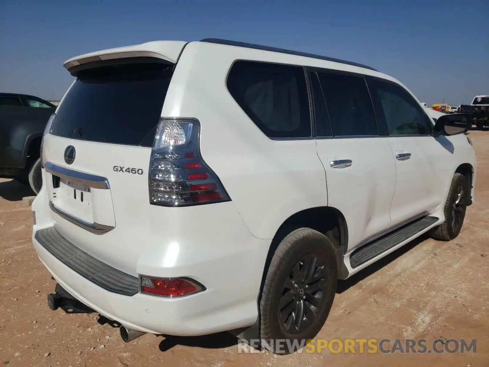 4 Фотография поврежденного автомобиля JTJAM7BX3L5248808 LEXUS GX 2020