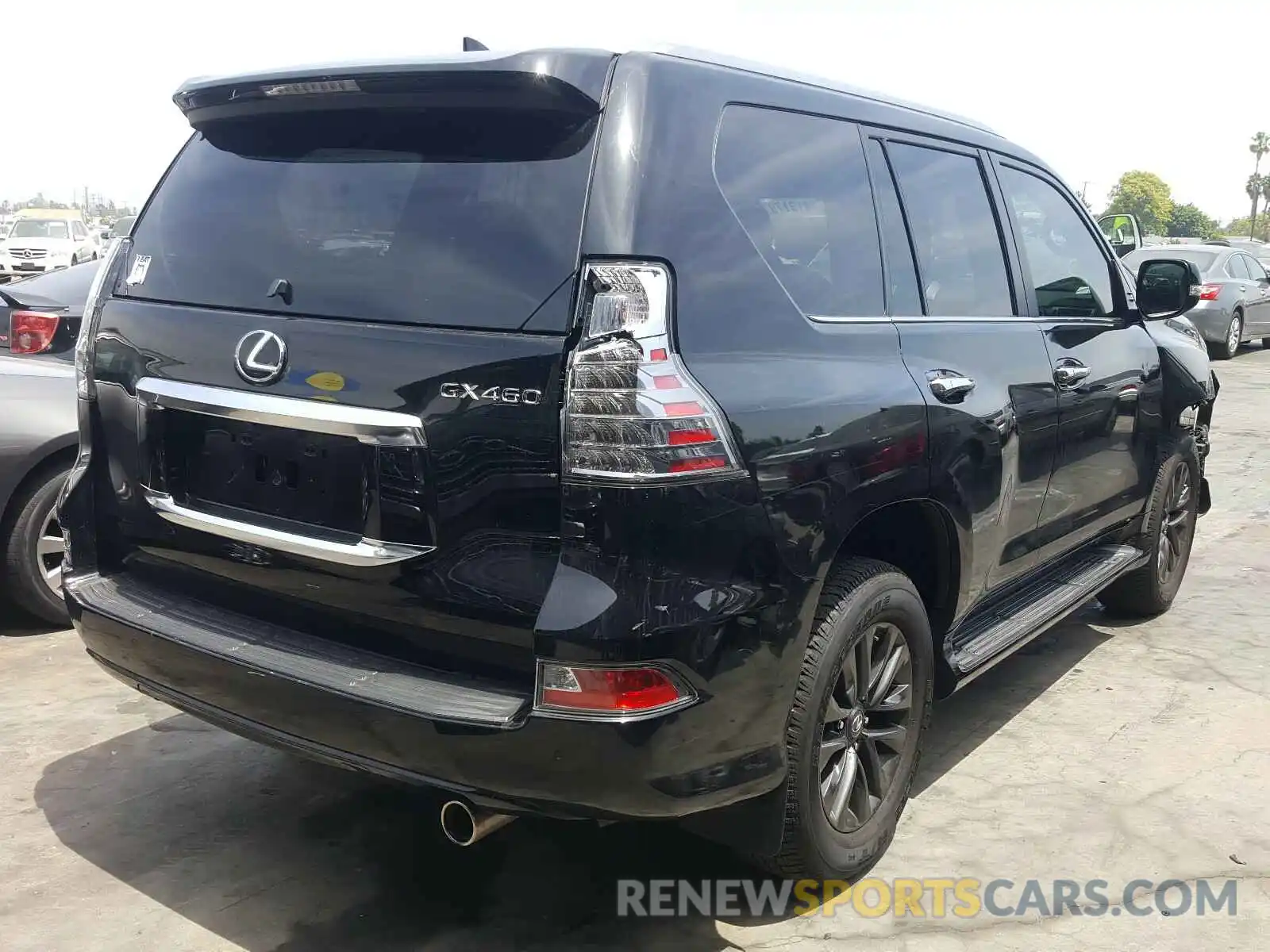 4 Фотография поврежденного автомобиля JTJAM7BX3L5249540 LEXUS GX 2020