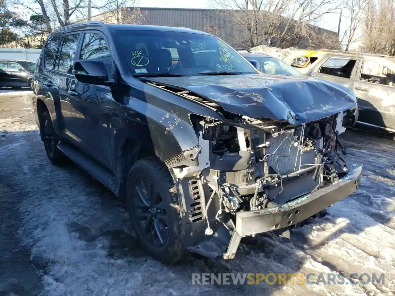 1 Photograph of a damaged car JTJAM7BX3L5253023 LEXUS GX 2020