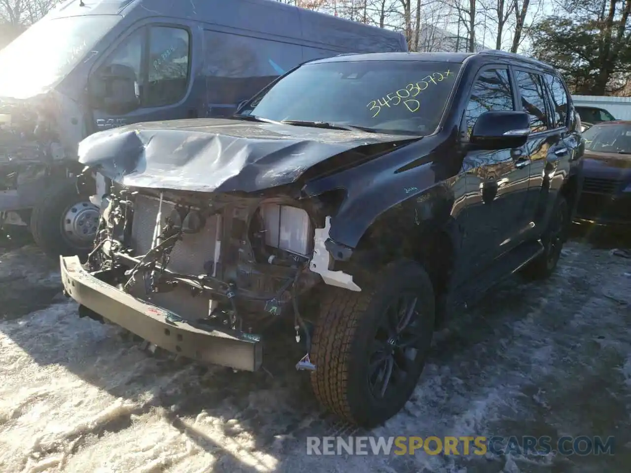 2 Photograph of a damaged car JTJAM7BX3L5253023 LEXUS GX 2020