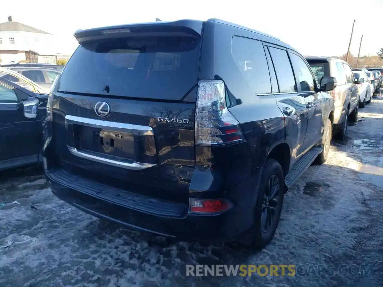 4 Фотография поврежденного автомобиля JTJAM7BX3L5253023 LEXUS GX 2020