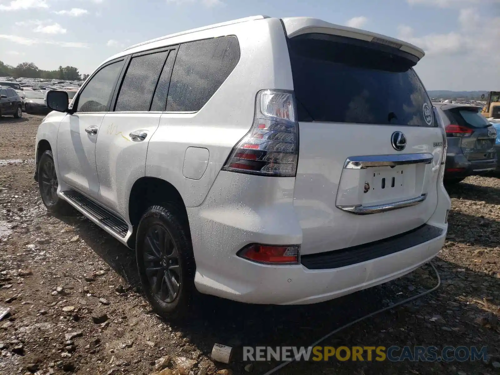 3 Photograph of a damaged car JTJAM7BX3L5253071 LEXUS GX 2020