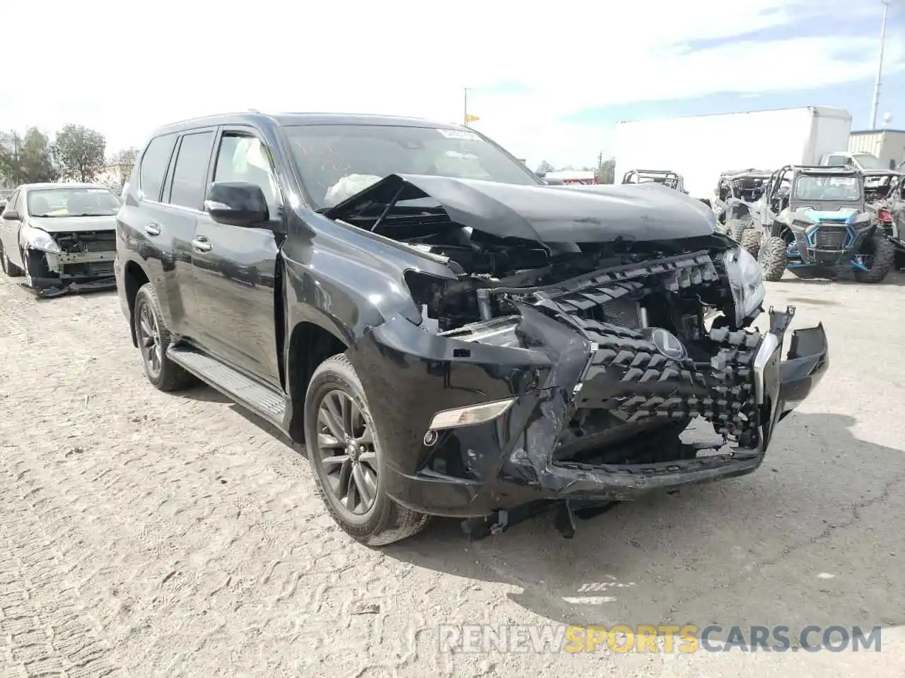 1 Photograph of a damaged car JTJAM7BX3L5255385 LEXUS GX 2020