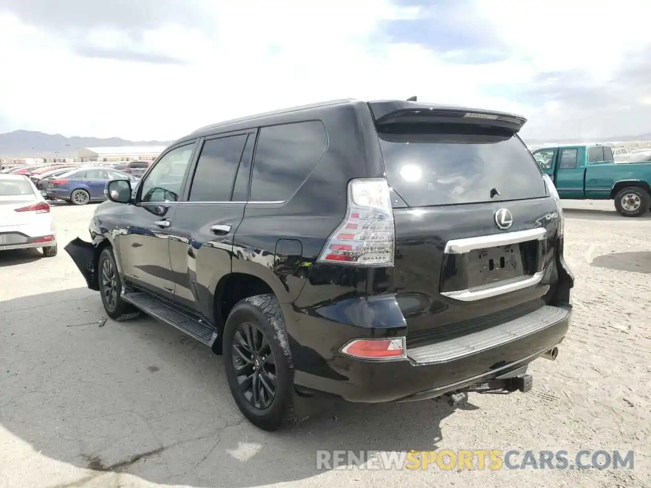 3 Фотография поврежденного автомобиля JTJAM7BX3L5255385 LEXUS GX 2020